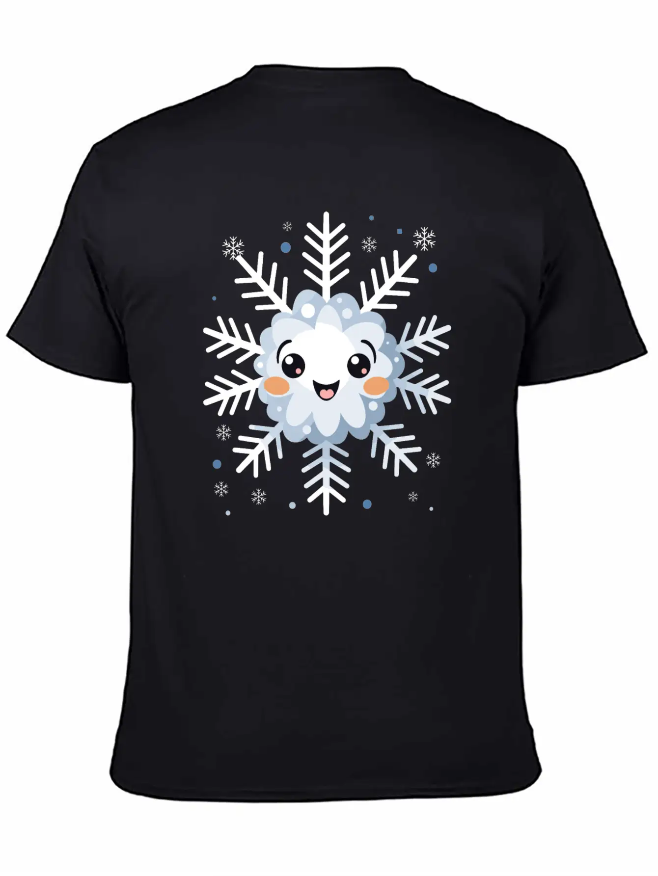 Cute Funny Snowflake Snow Winter Kawaii Gift Comfortable Minimalist Graphic Tee – Summer Style Essential