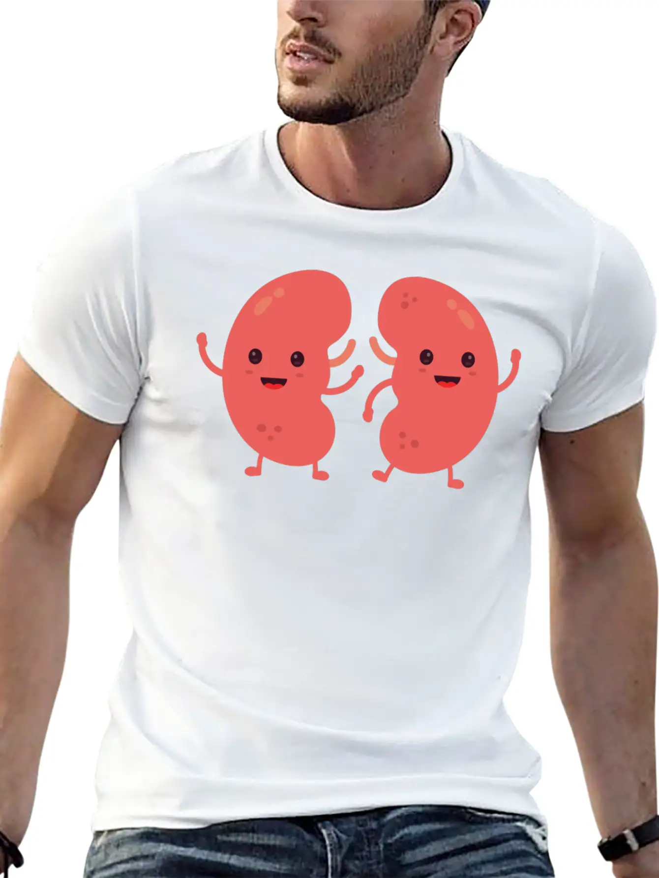 Cute Halloween Organ Matching Costume Kidneys Timeless Short Sleeve Tee – Comfy And Minimalist Design