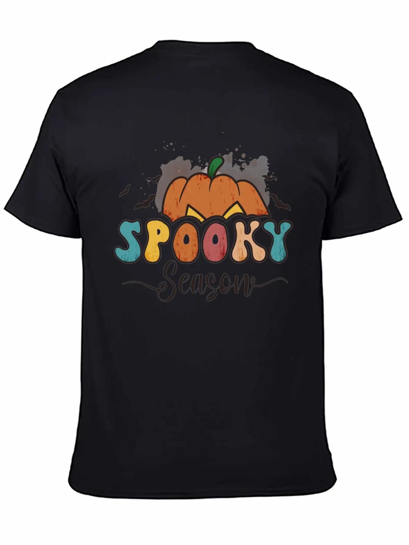 Cute Halloween Spooky Season Unisex Casual T-Shirt – Clean Design For Daily Comfort