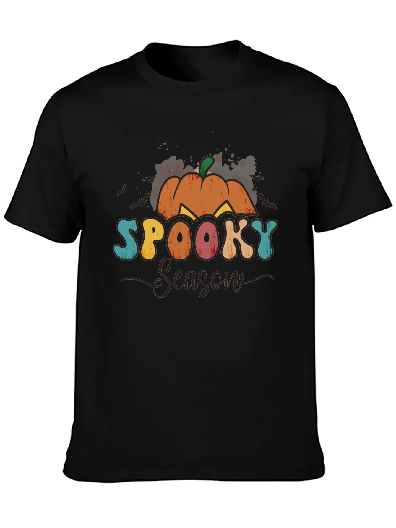 Cute Halloween Spooky Season Unisex Casual T-Shirt – Clean Design For Daily Comfort