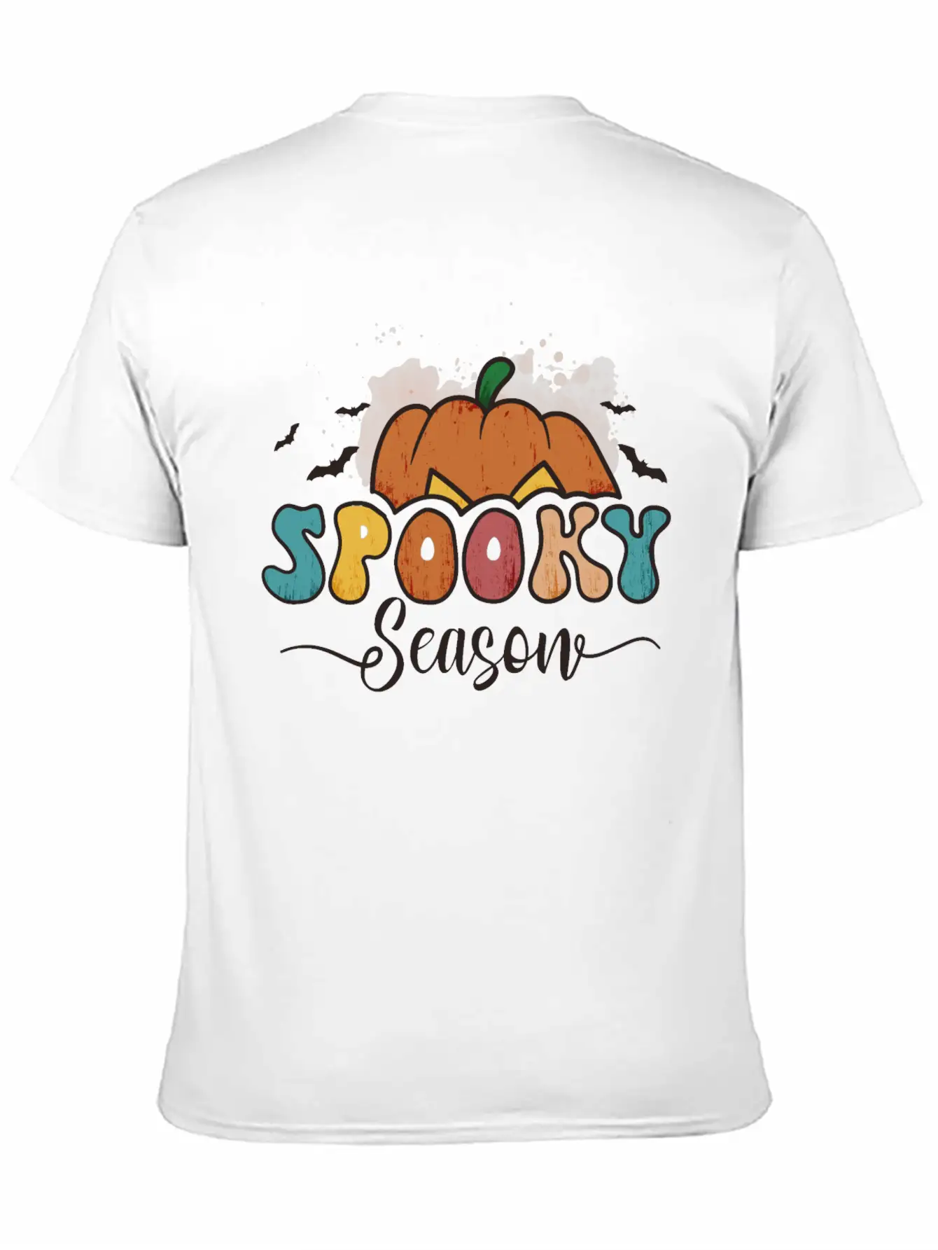 Cute Halloween Spooky Season Unisex Casual T-Shirt – Clean Design For Daily Comfort