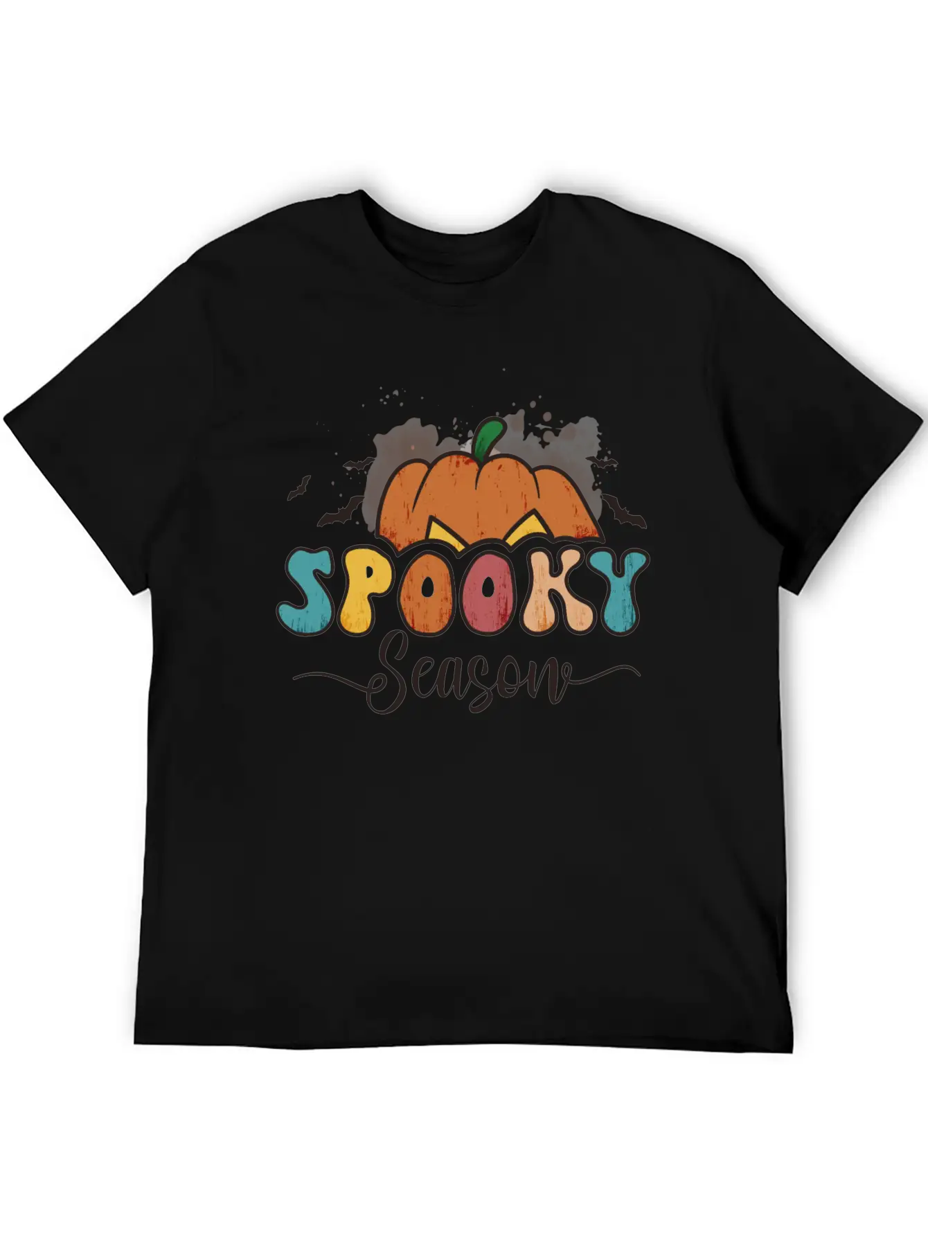 Cute Halloween Spooky Season Unisex Casual T-Shirt – Clean Design For Daily Comfort
