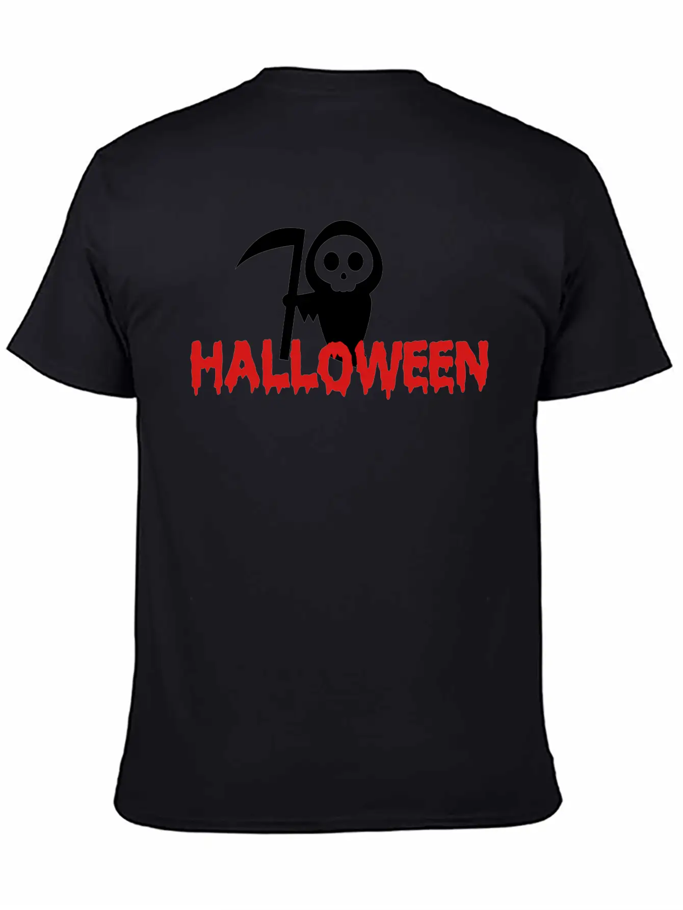Cute Halloween Unisex Short Sleeve Soft Cotton T-Shirt – Casual Everyday Wear