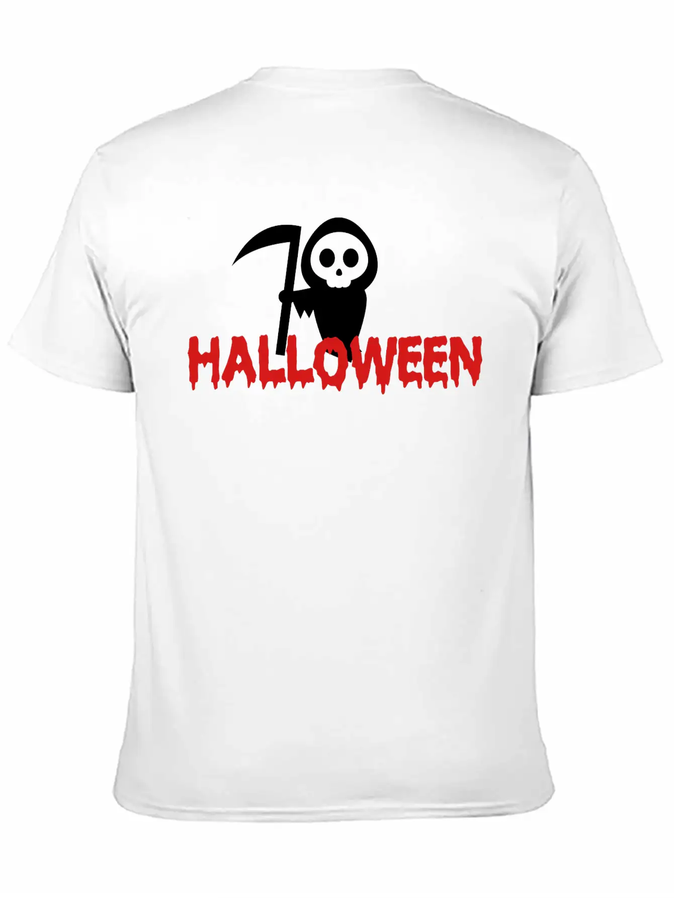 Cute Halloween Unisex Short Sleeve Soft Cotton T-Shirt – Casual Everyday Wear