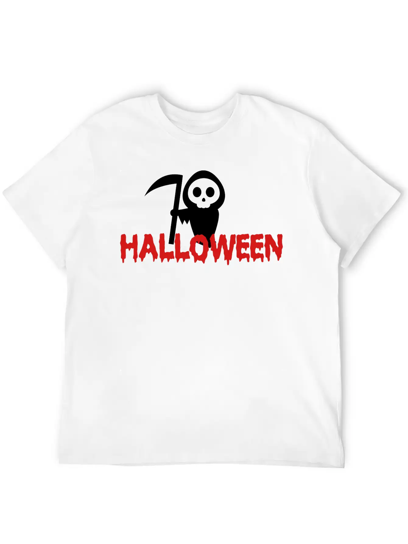 Cute Halloween Unisex Short Sleeve Soft Cotton T-Shirt – Casual Everyday Wear