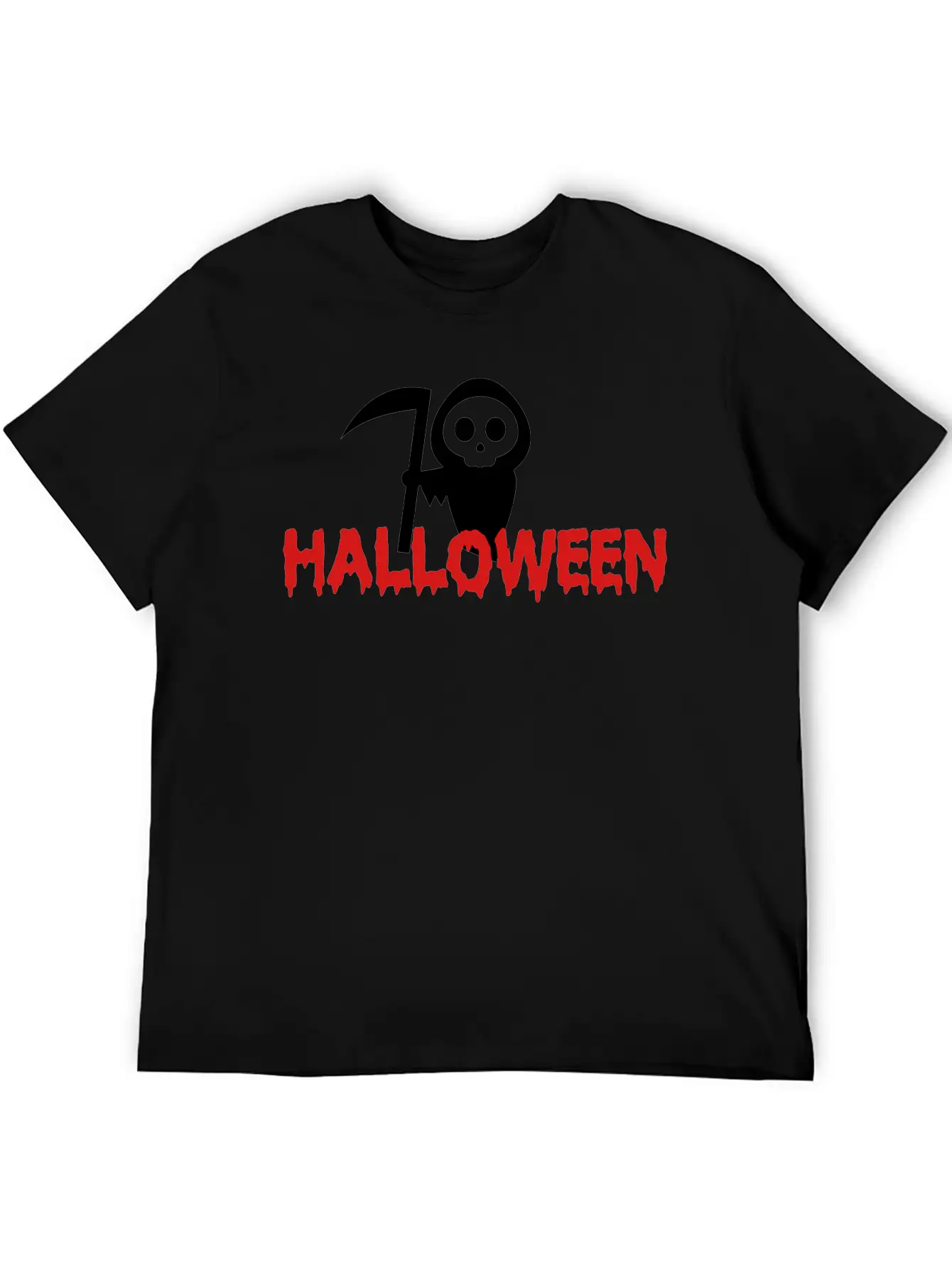 Cute Halloween Unisex Short Sleeve Soft Cotton T-Shirt – Casual Everyday Wear