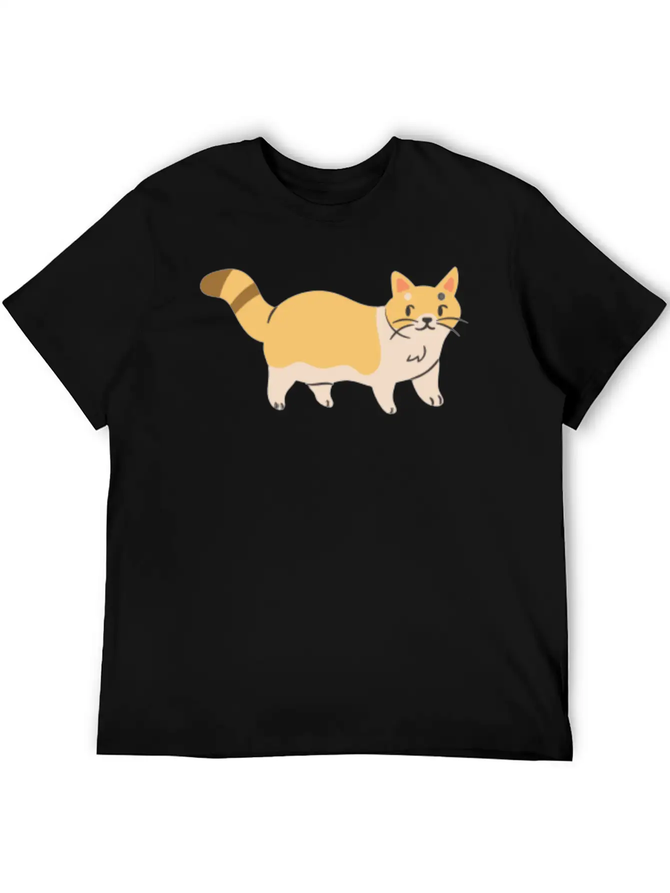 Cute House Cat Essential Unisex Summer Tee – Soft Cotton Casual Fit