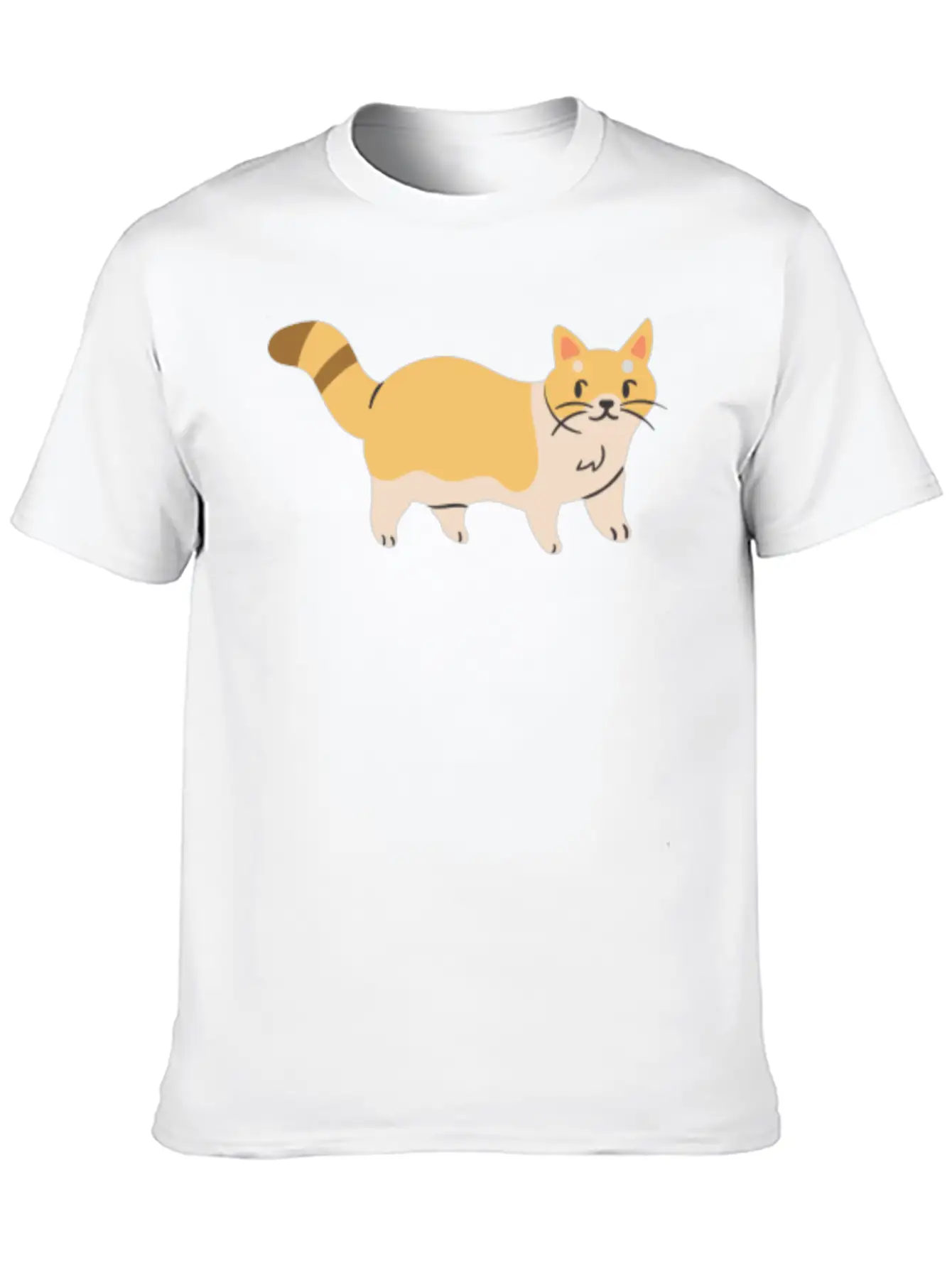 Cute House Cat Essential Unisex Summer Tee – Soft Cotton Casual Fit