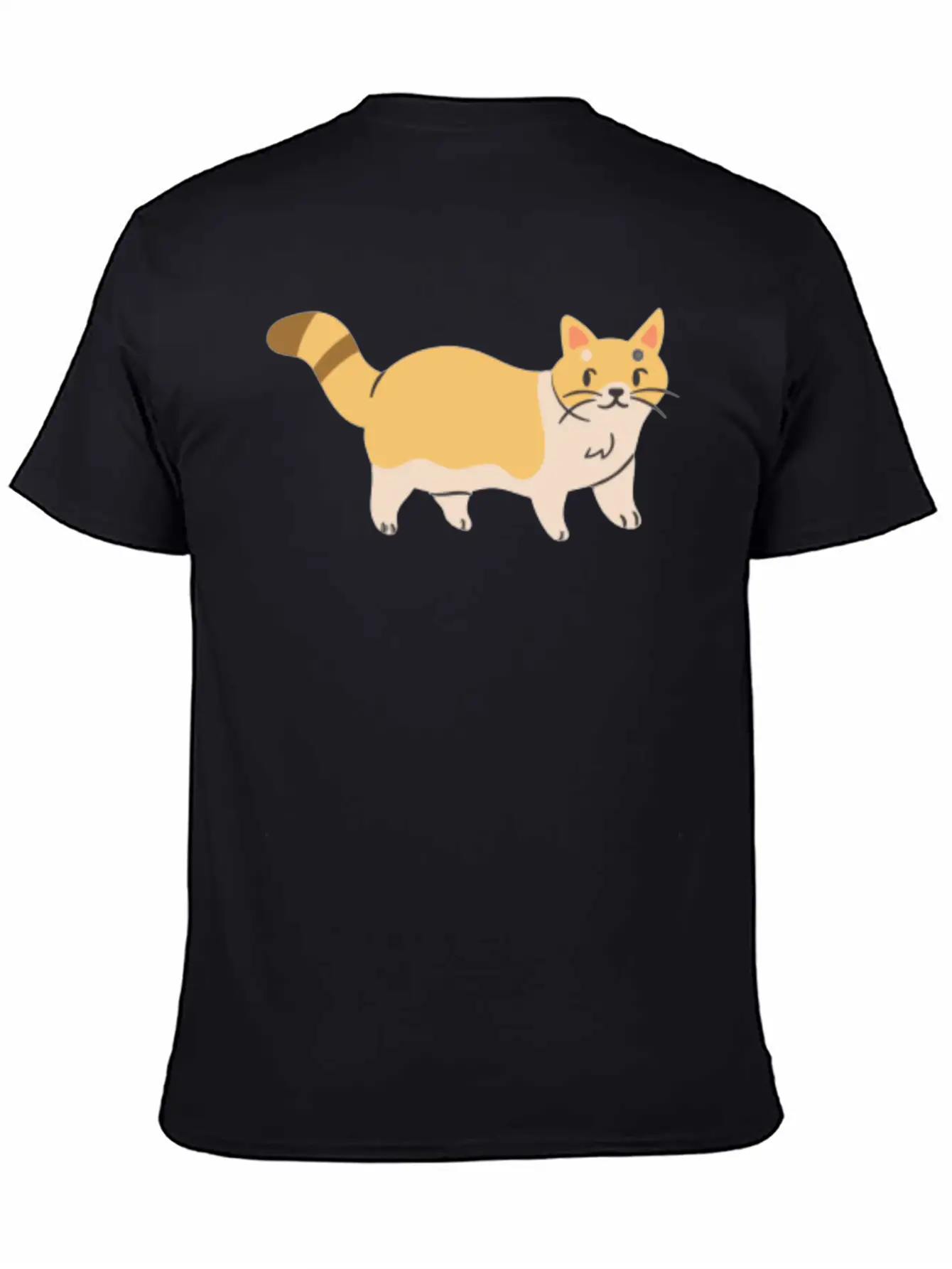 Cute House Cat Essential Unisex Summer Tee – Soft Cotton Casual Fit