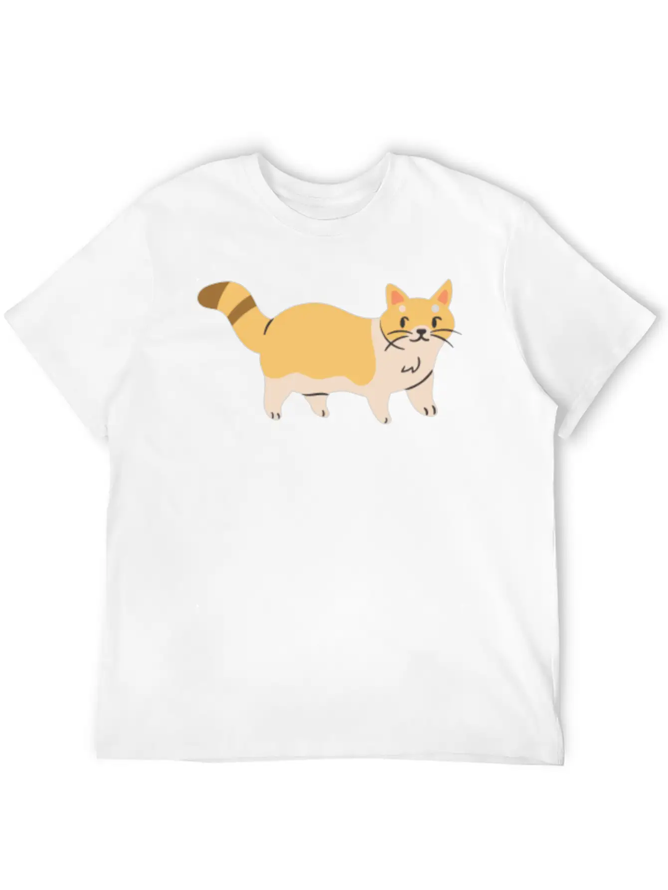 Cute House Cat Essential Unisex Summer Tee – Soft Cotton Casual Fit