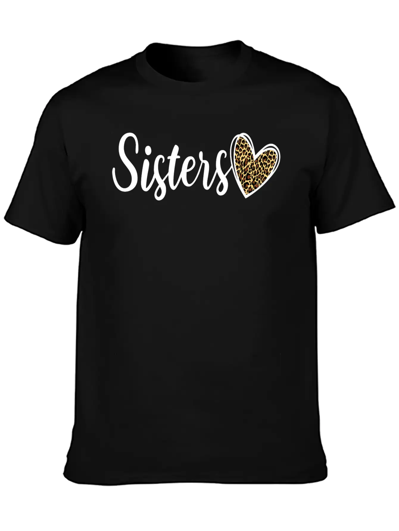 Cute Sisters Stylish Everyday T-Shirt – Unisex Basic Cotton Tee