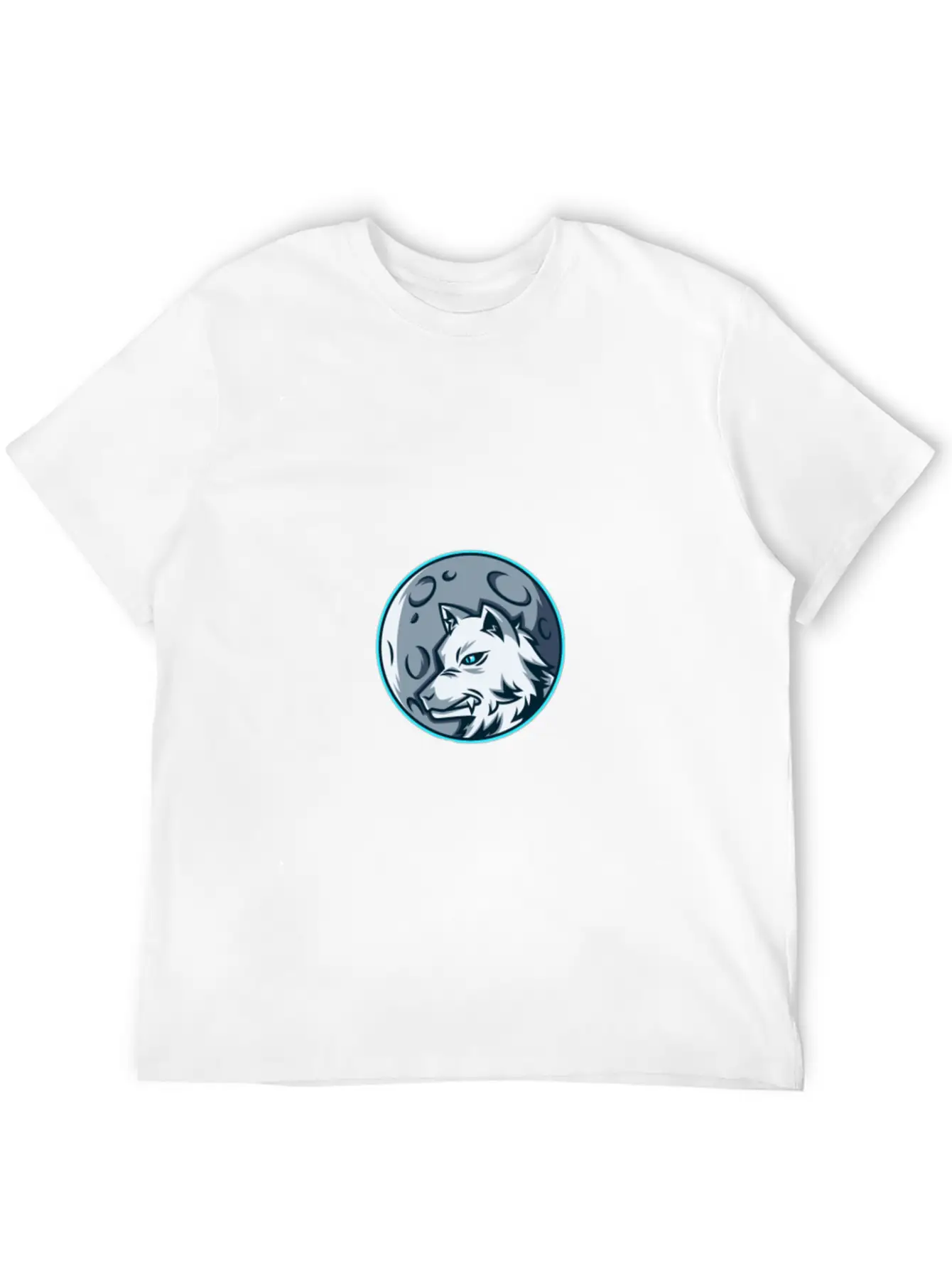 Cute Wolf Essential Unisex Summer Tee – Soft Cotton Casual Fit