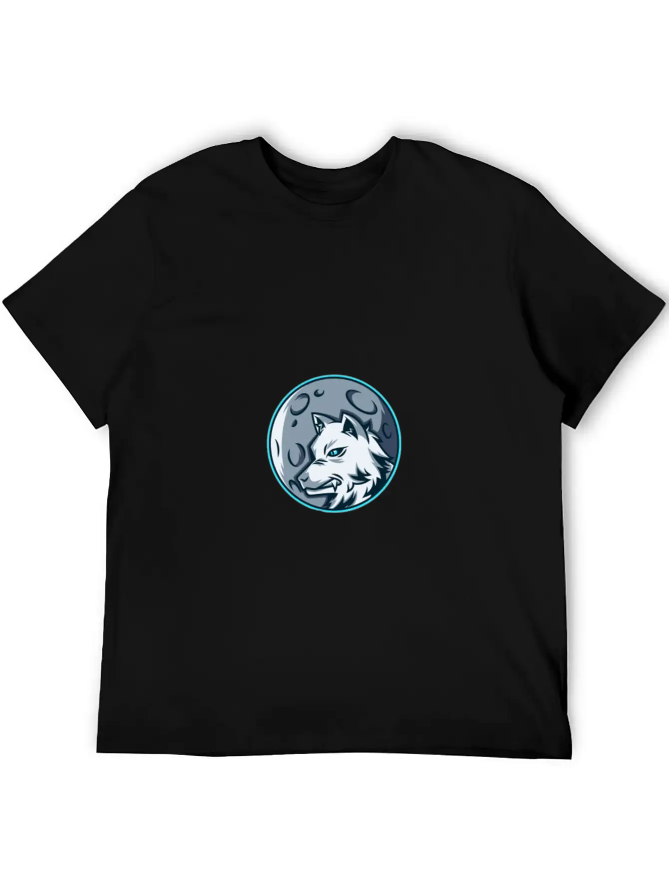Cute Wolf Essential Unisex Summer Tee – Soft Cotton Casual Fit