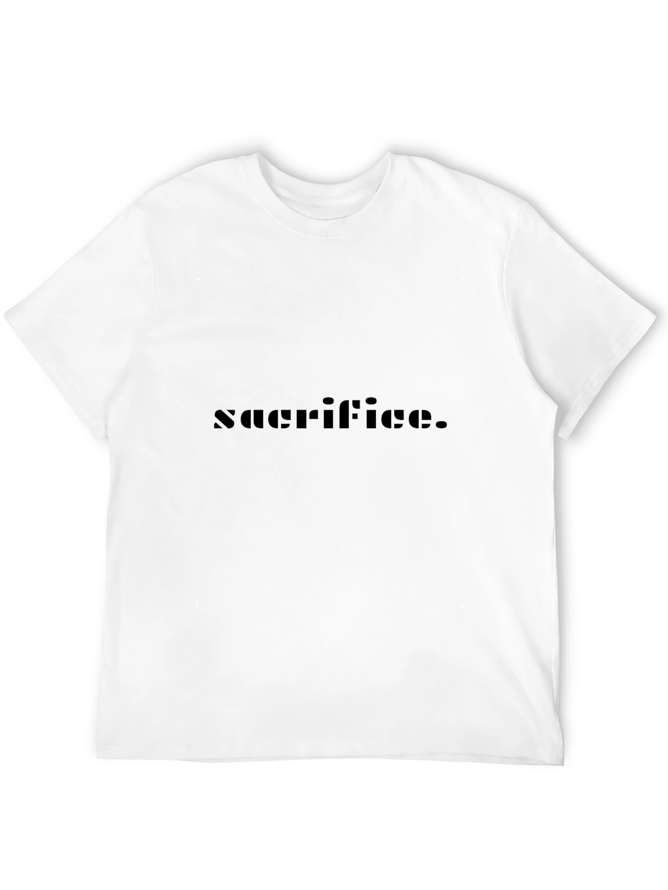 Sacrifice Graphic Tee - Mens Black T-Shirt