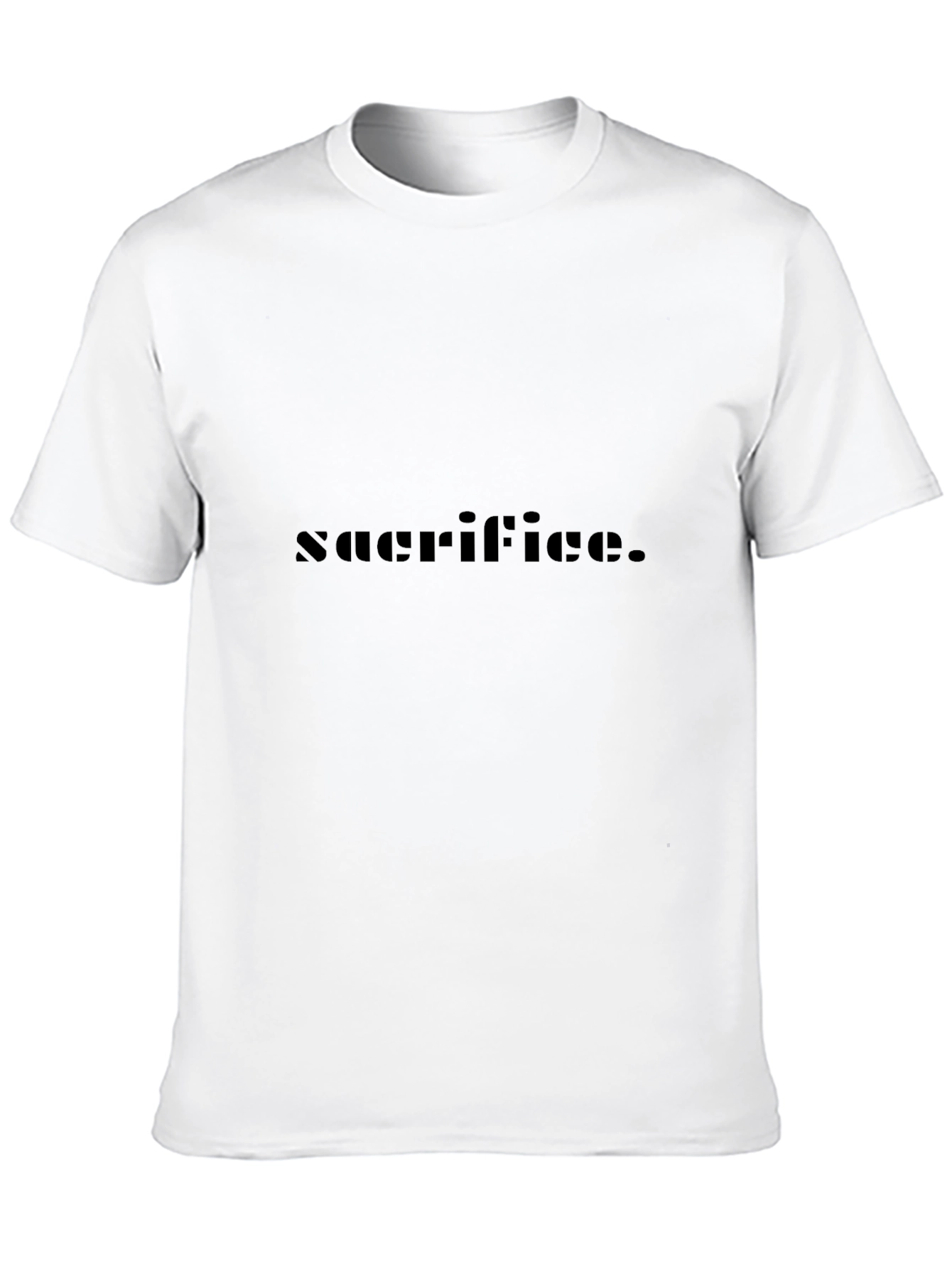 Sacrifice Graphic Tee - Mens Black T-Shirt