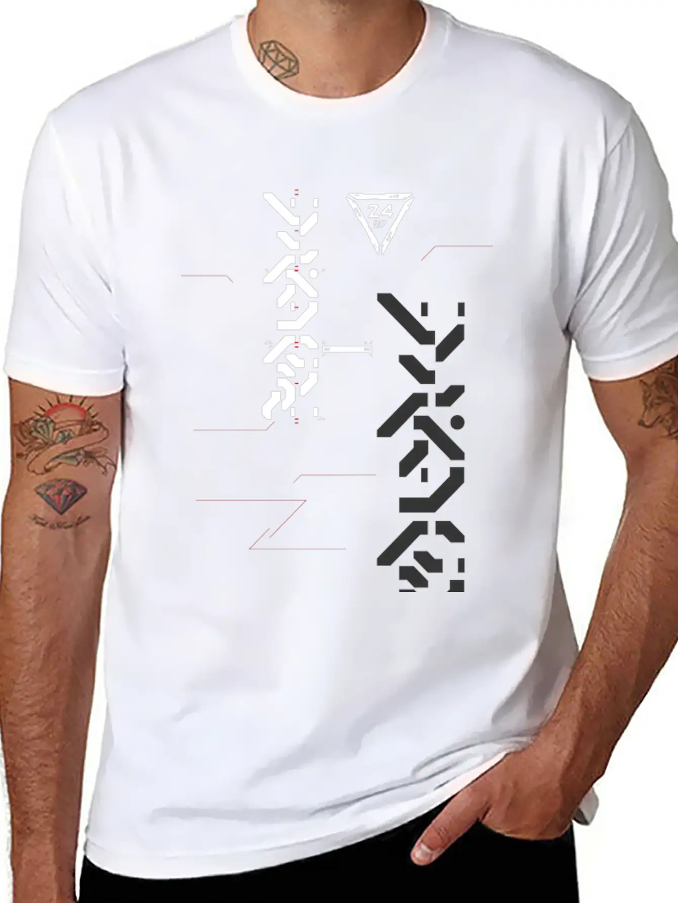 Cyber Modern Stylish Everyday T-Shirt – Unisex Basic Cotton Tee