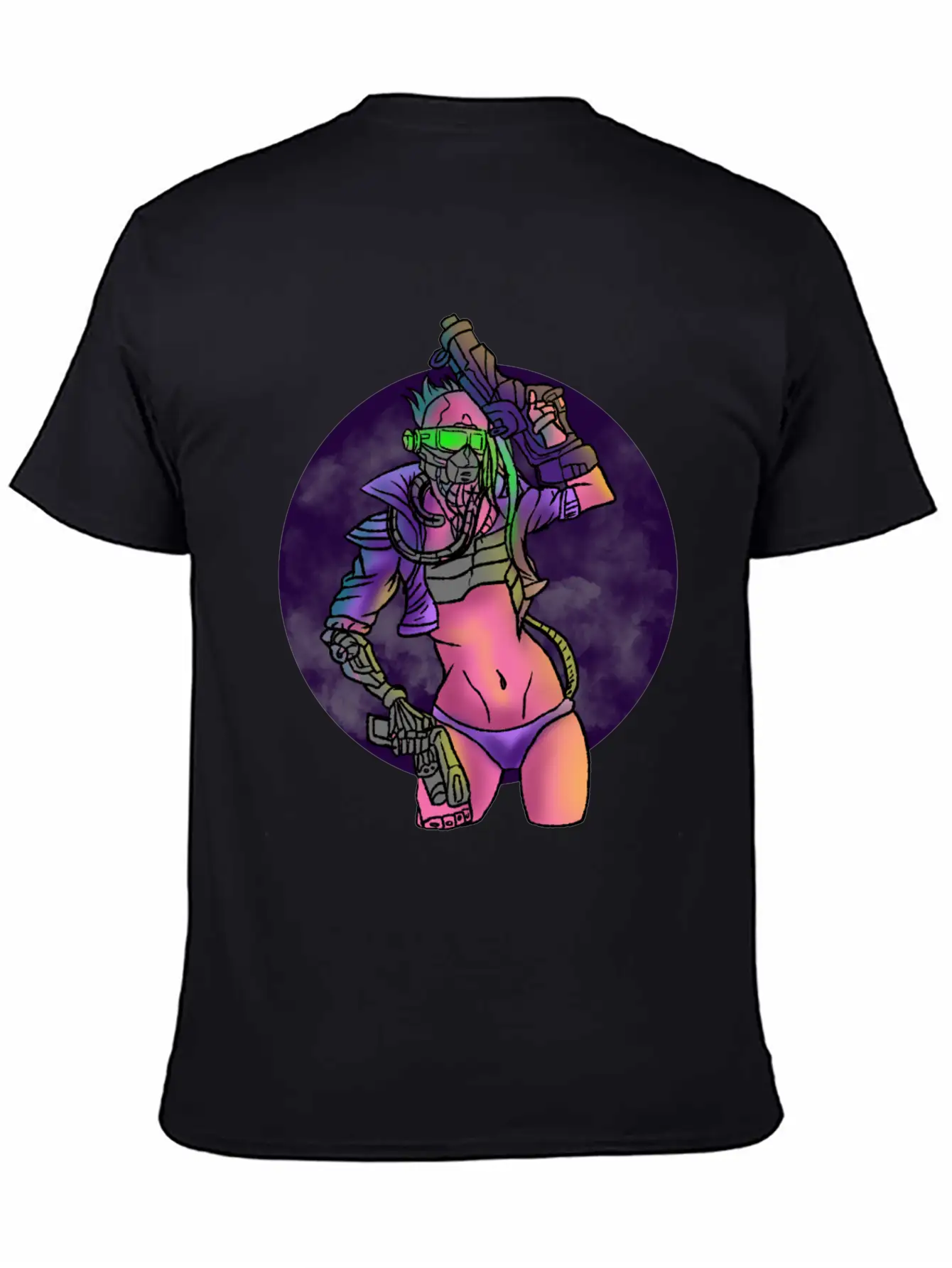 Cyberpunk Technology Cybernetics Internet Gift Unisex Casual T-Shirt – Clean Design For Daily Comfort