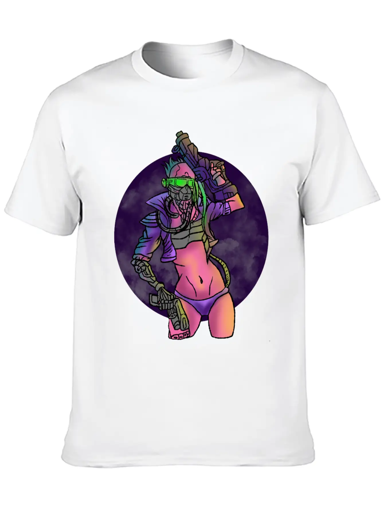Cyberpunk Technology Cybernetics Internet Gift Unisex Casual T-Shirt – Clean Design For Daily Comfort