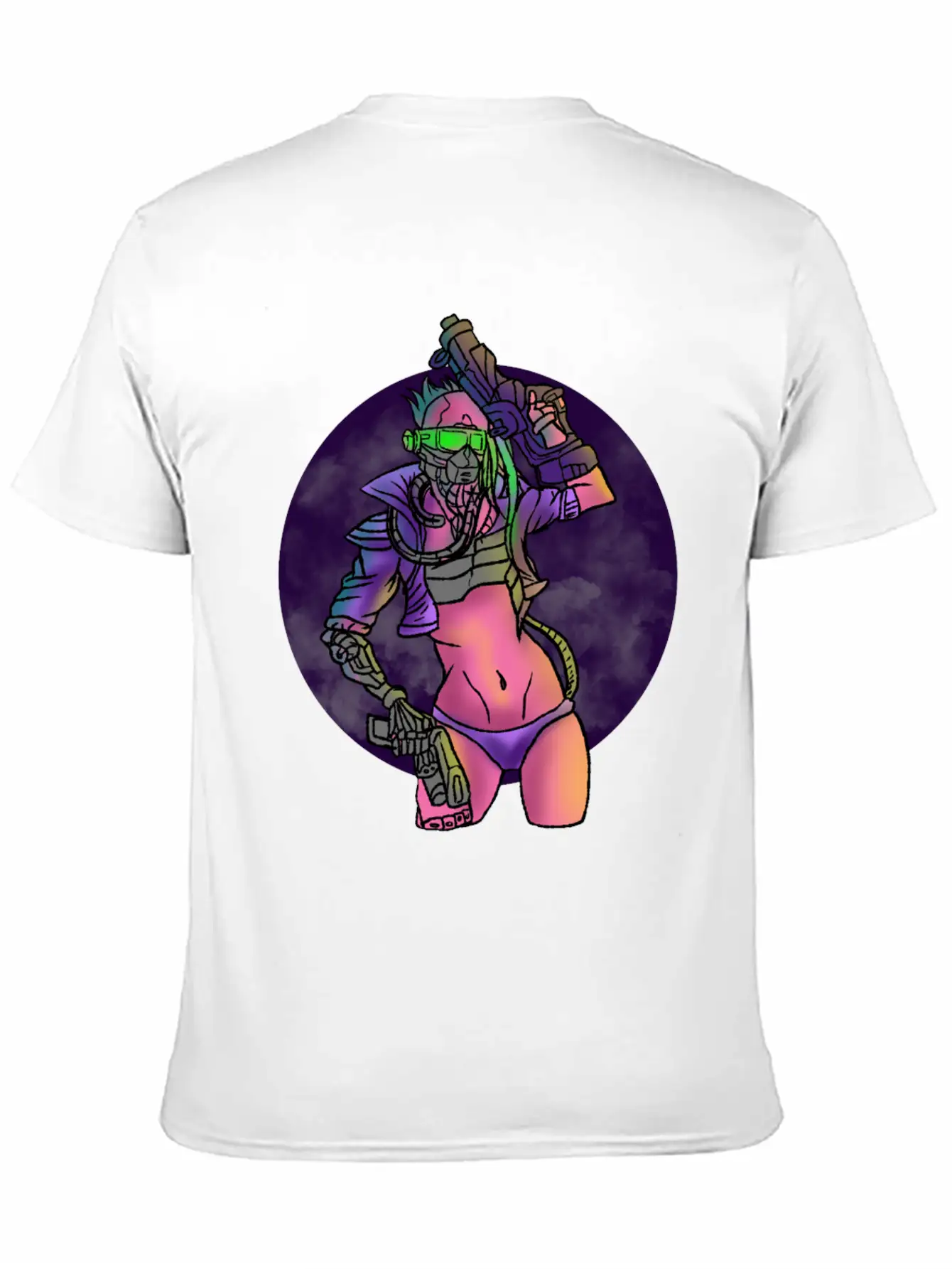 Cyberpunk Technology Cybernetics Internet Gift Unisex Casual T-Shirt – Clean Design For Daily Comfort