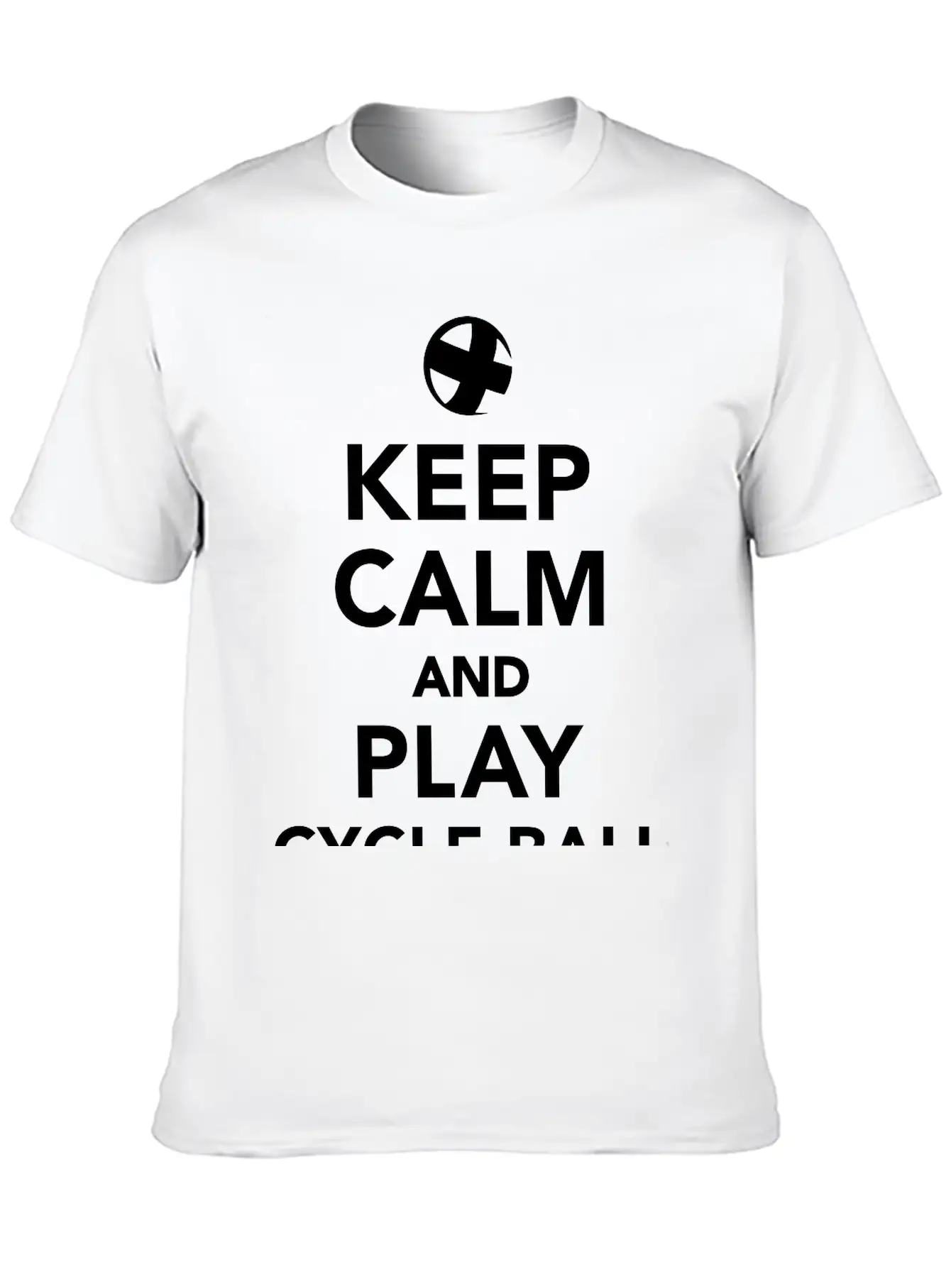 Cycle Ball Timeless Short Sleeve Tee – Comfy And Minimalist Design