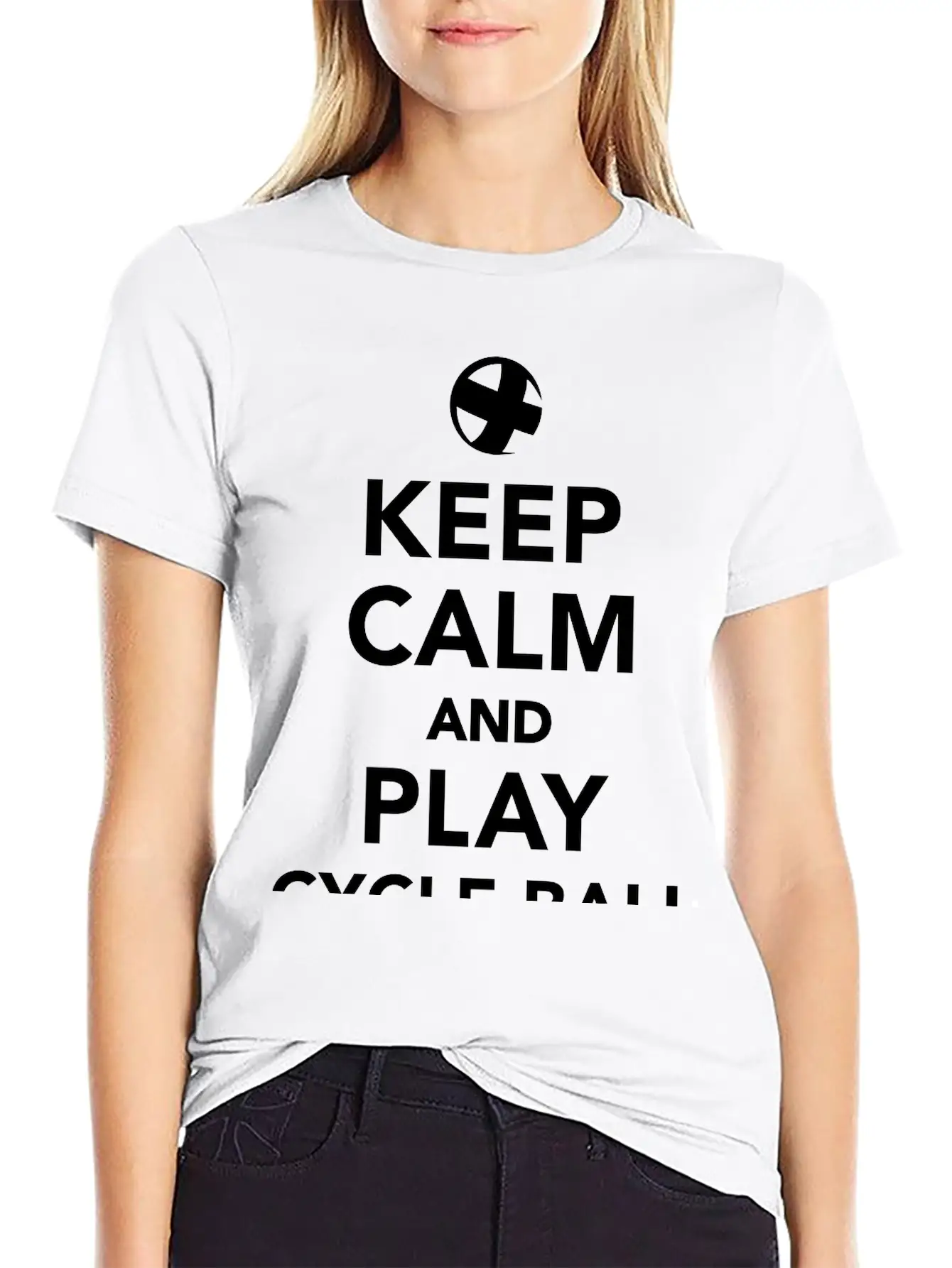 Cycle Ball Timeless Short Sleeve Tee – Comfy And Minimalist Design