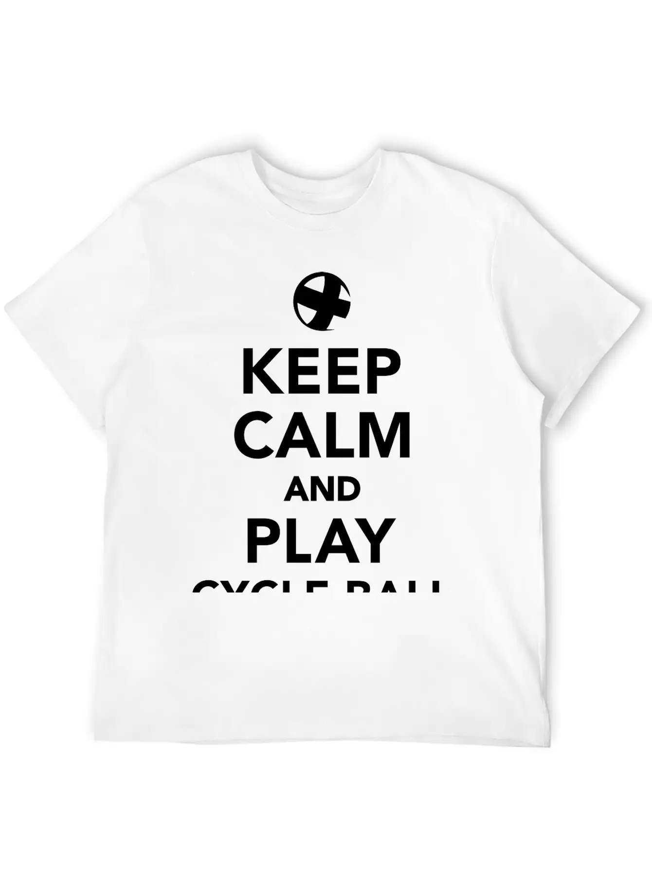 Cycle Ball Timeless Short Sleeve Tee – Comfy And Minimalist Design