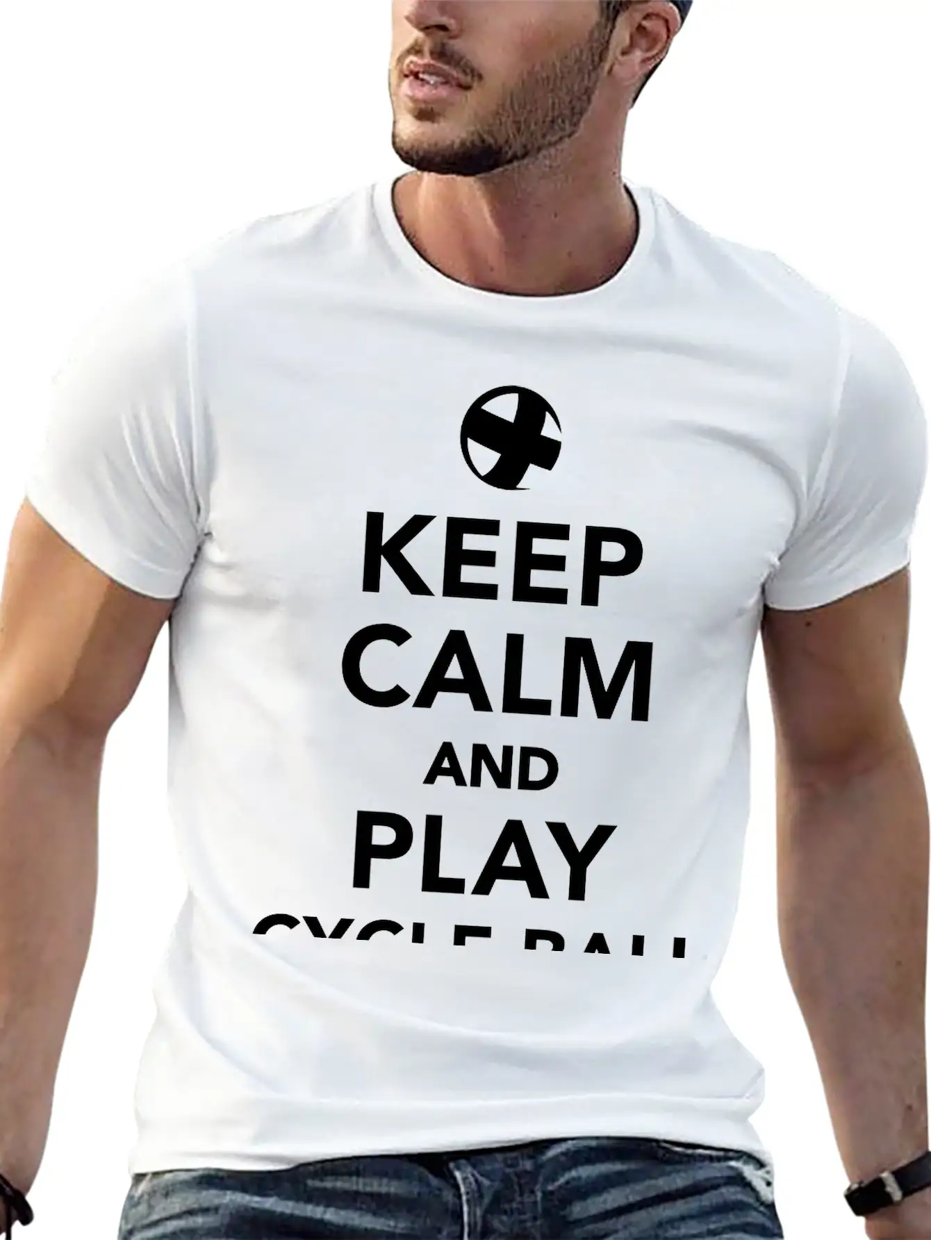 Cycle Ball Timeless Short Sleeve Tee – Comfy And Minimalist Design