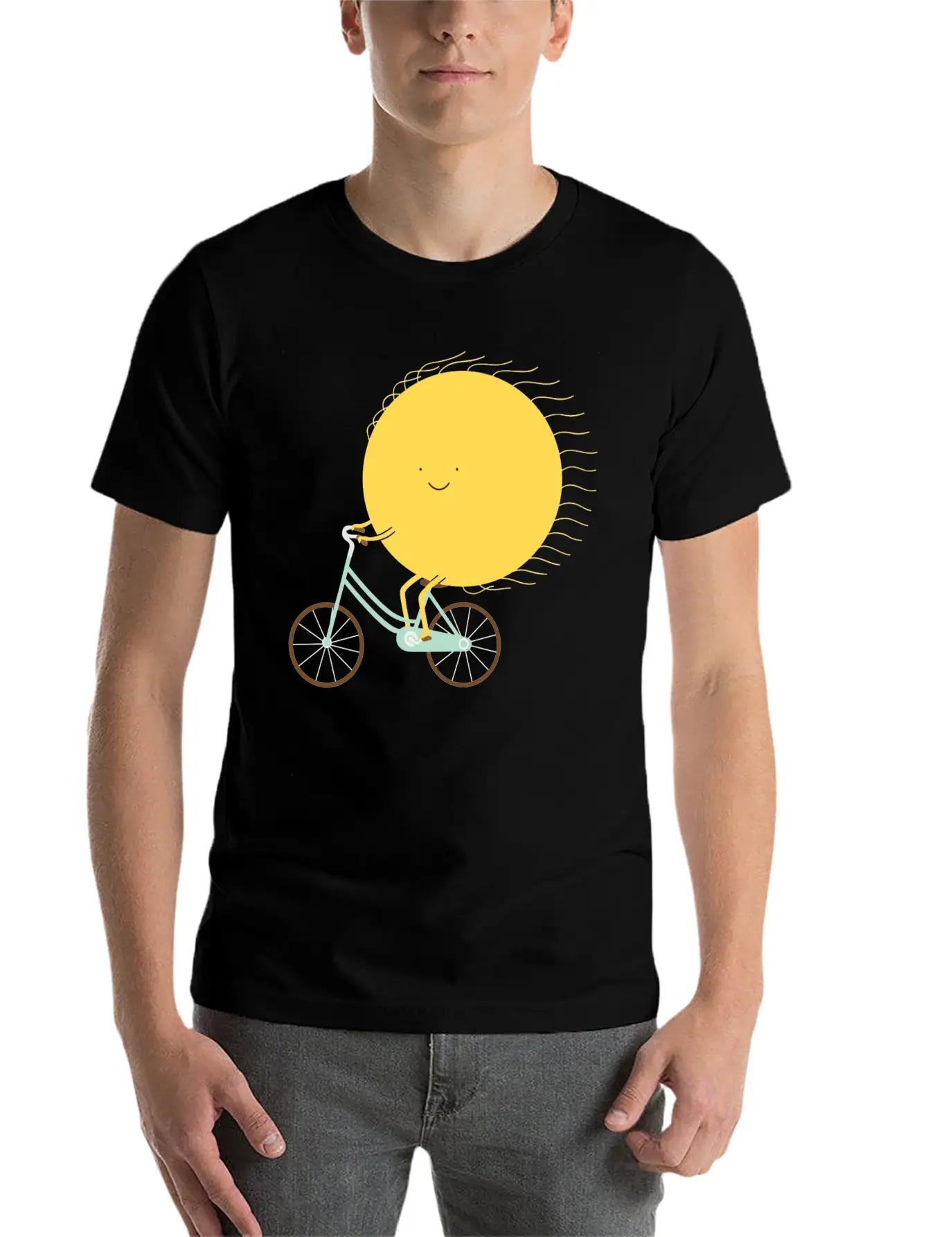 Cycle Of The Sun Stylish Everyday T-Shirt – Unisex Basic Cotton Tee