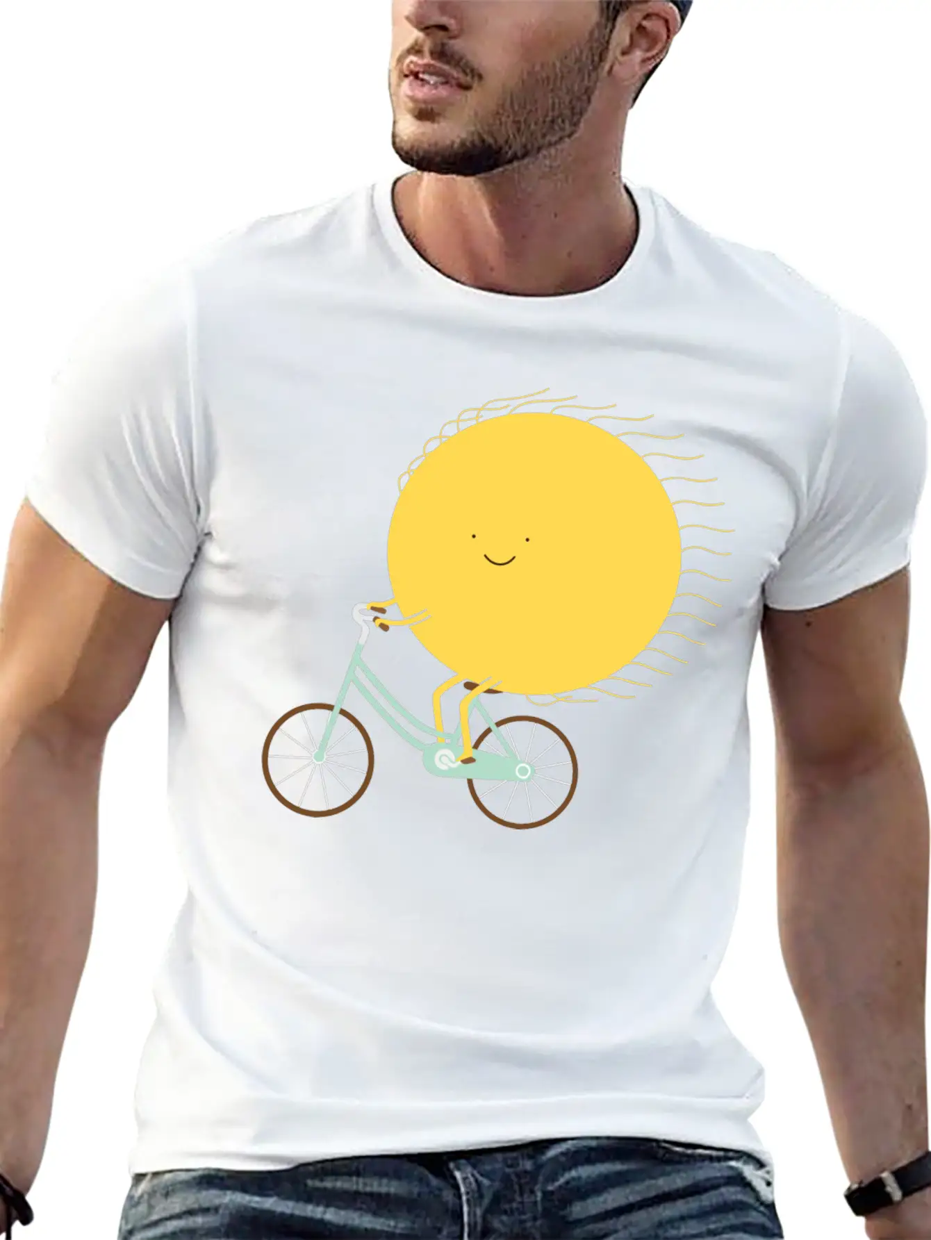 Cycle Of The Sun Stylish Everyday T-Shirt – Unisex Basic Cotton Tee