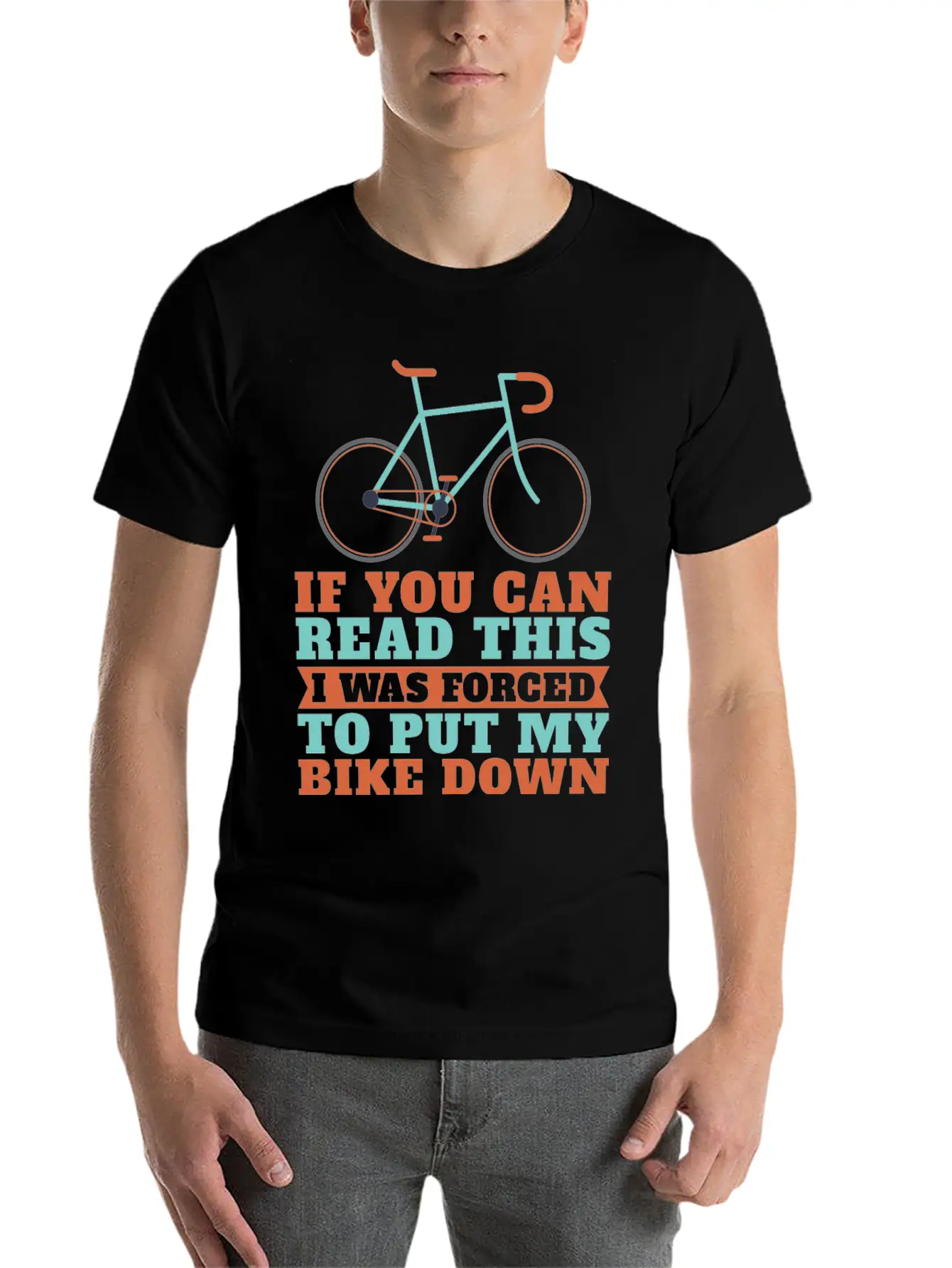 Cycling Cyclist Stylish Everyday T-Shirt – Unisex Basic Cotton Tee