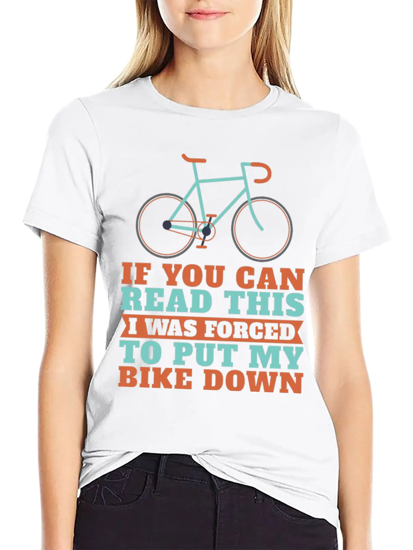 Cycling Cyclist Stylish Everyday T-Shirt – Unisex Basic Cotton Tee
