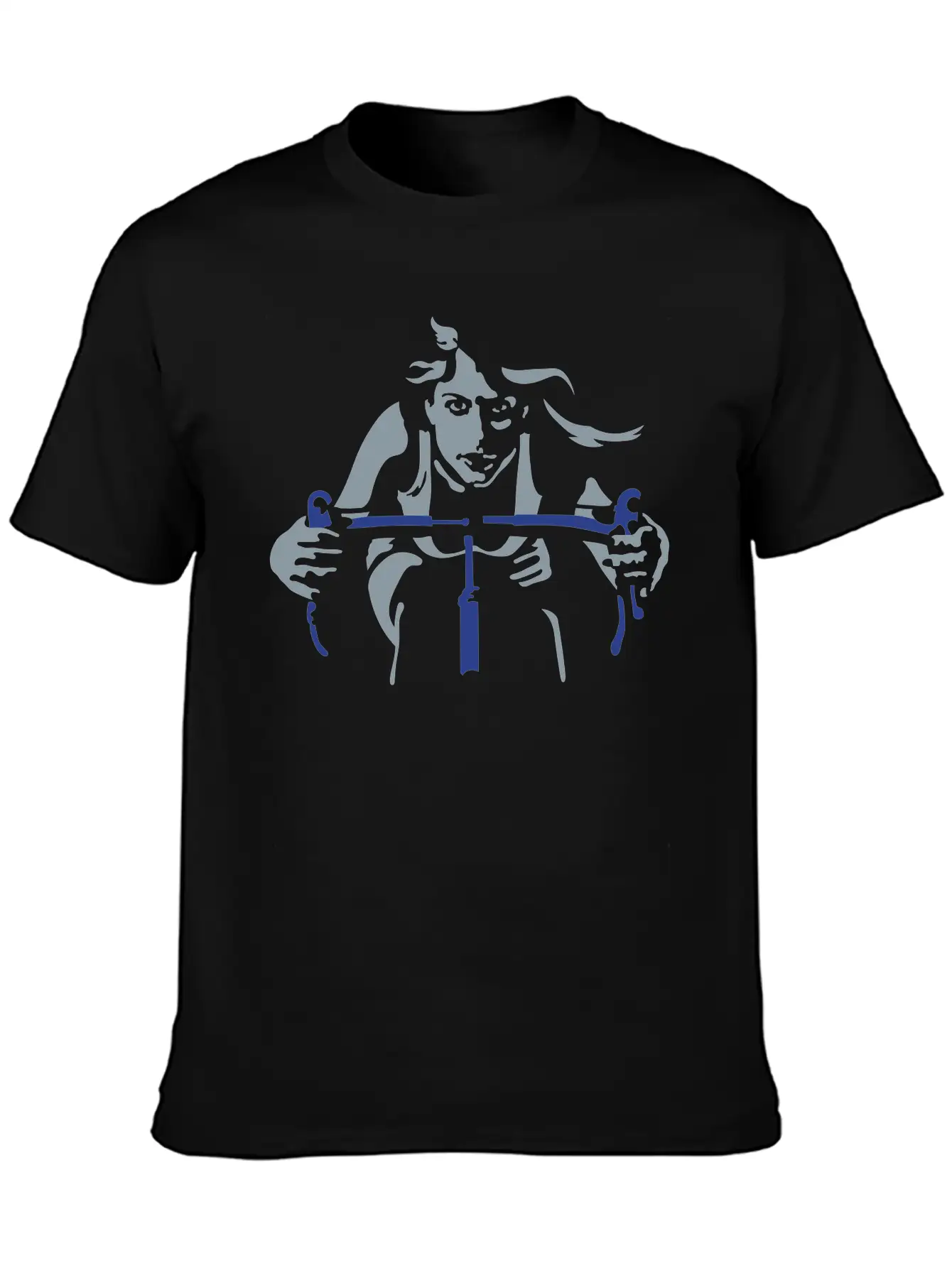 Cycling Girl Timeless Short Sleeve Tee – Comfy And Minimalist Design