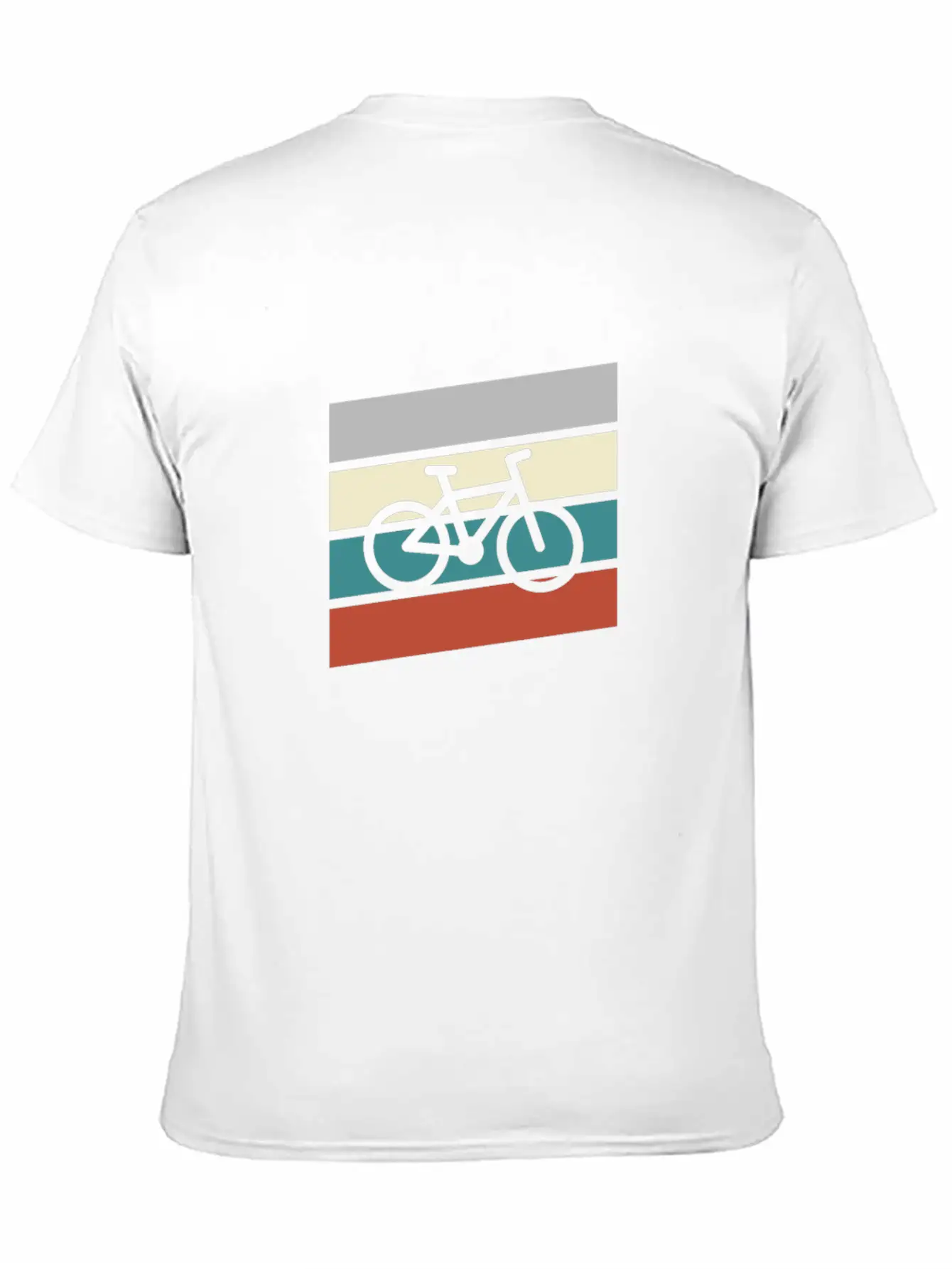 Cycling Retro Comfortable Minimalist Graphic Tee – Summer Style Essential