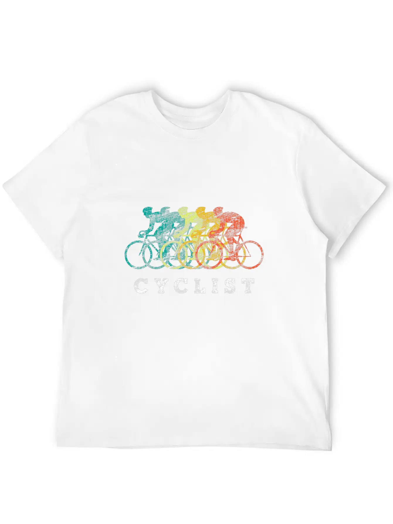 Cycling Unisex Short Sleeve Soft Cotton T-Shirt – Casual Everyday Wear