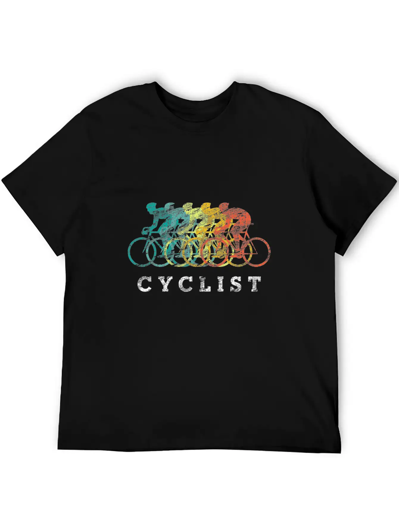 Cycling Unisex Short Sleeve Soft Cotton T-Shirt – Casual Everyday Wear
