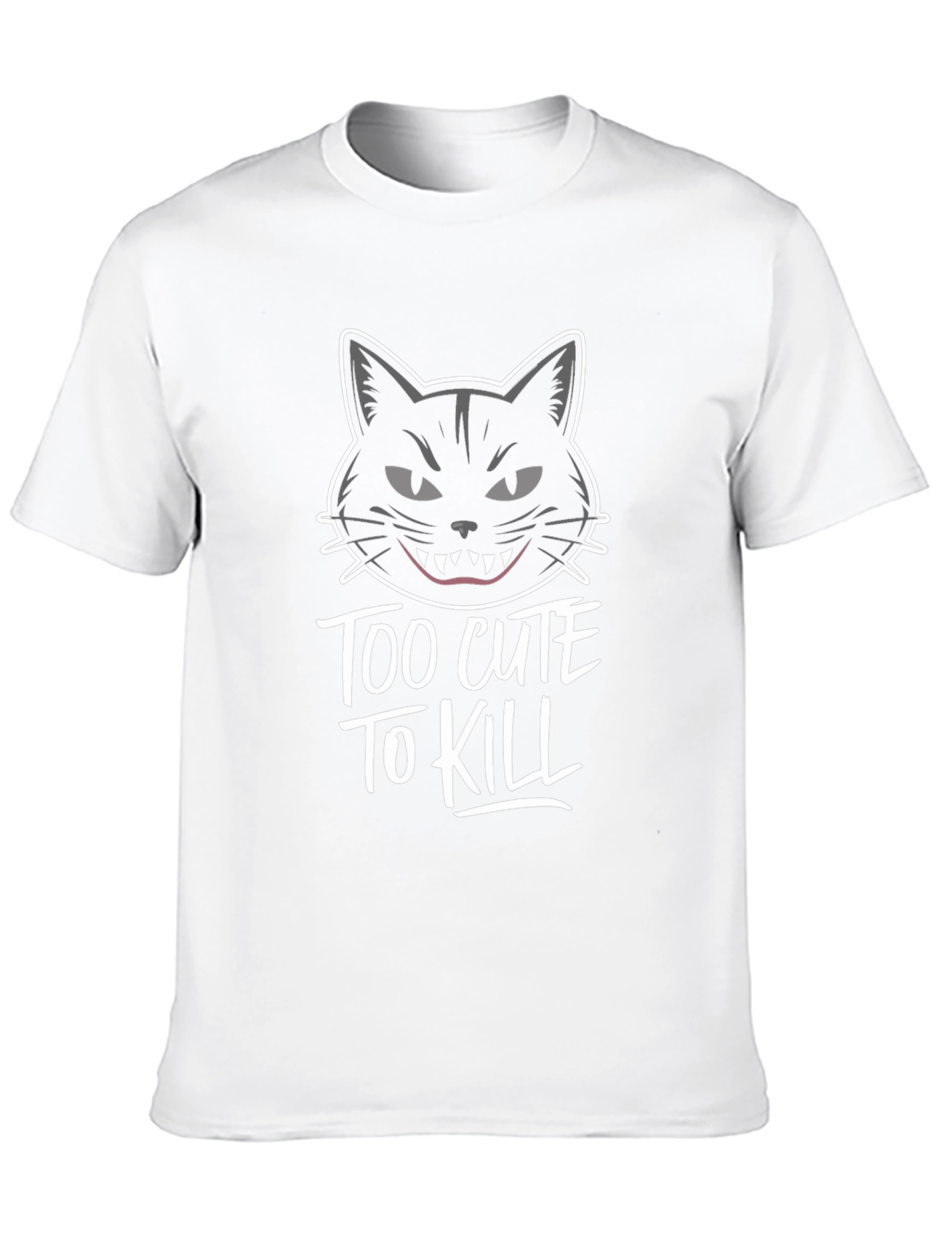 Too Cute to Kill Black T-Shirt