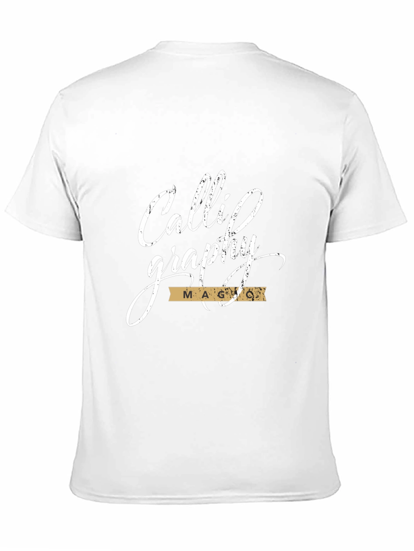 Calligraphy Magos Black Graphic Tee