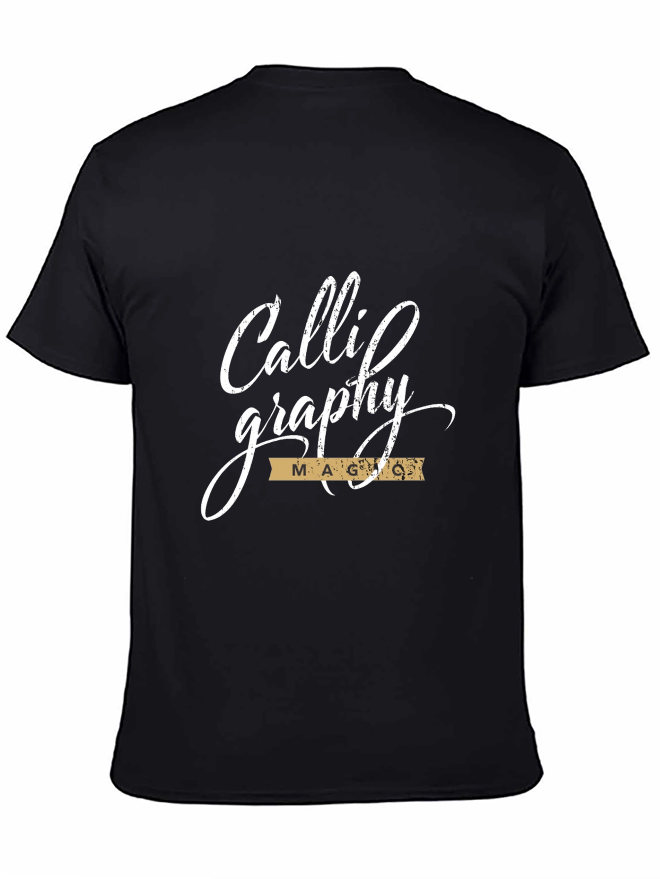 Calligraphy Magos Black Graphic Tee