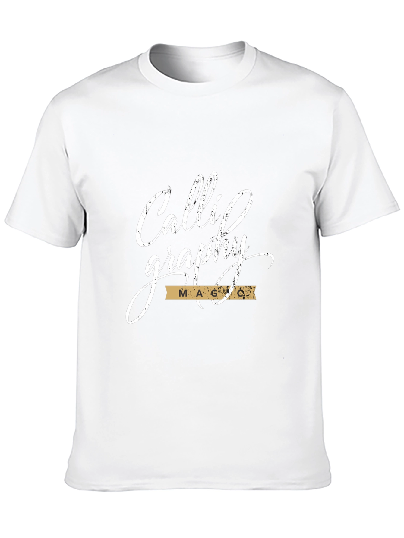 Calligraphy Magos Black Graphic Tee