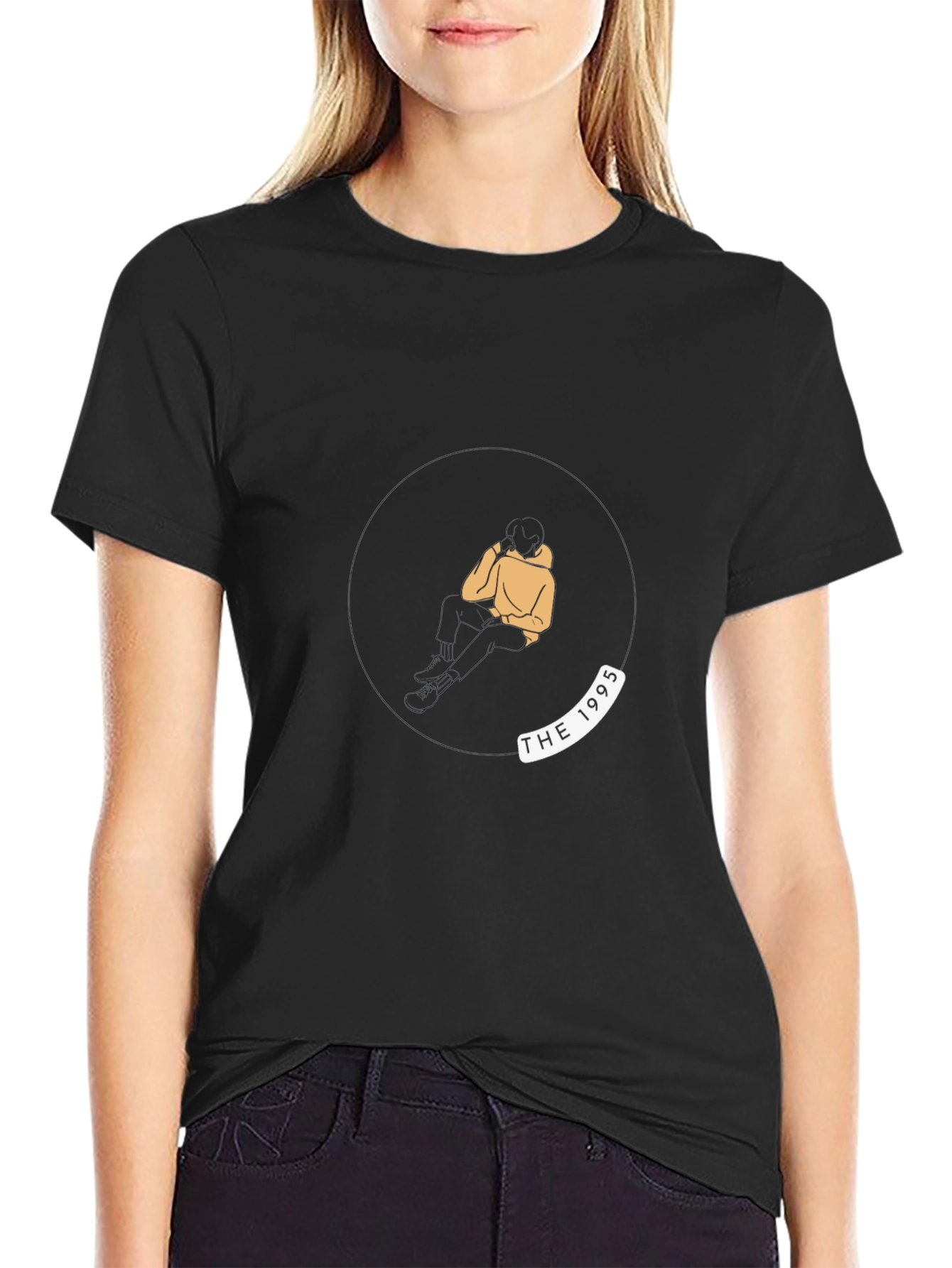 The 1995 Black Graphic Tee