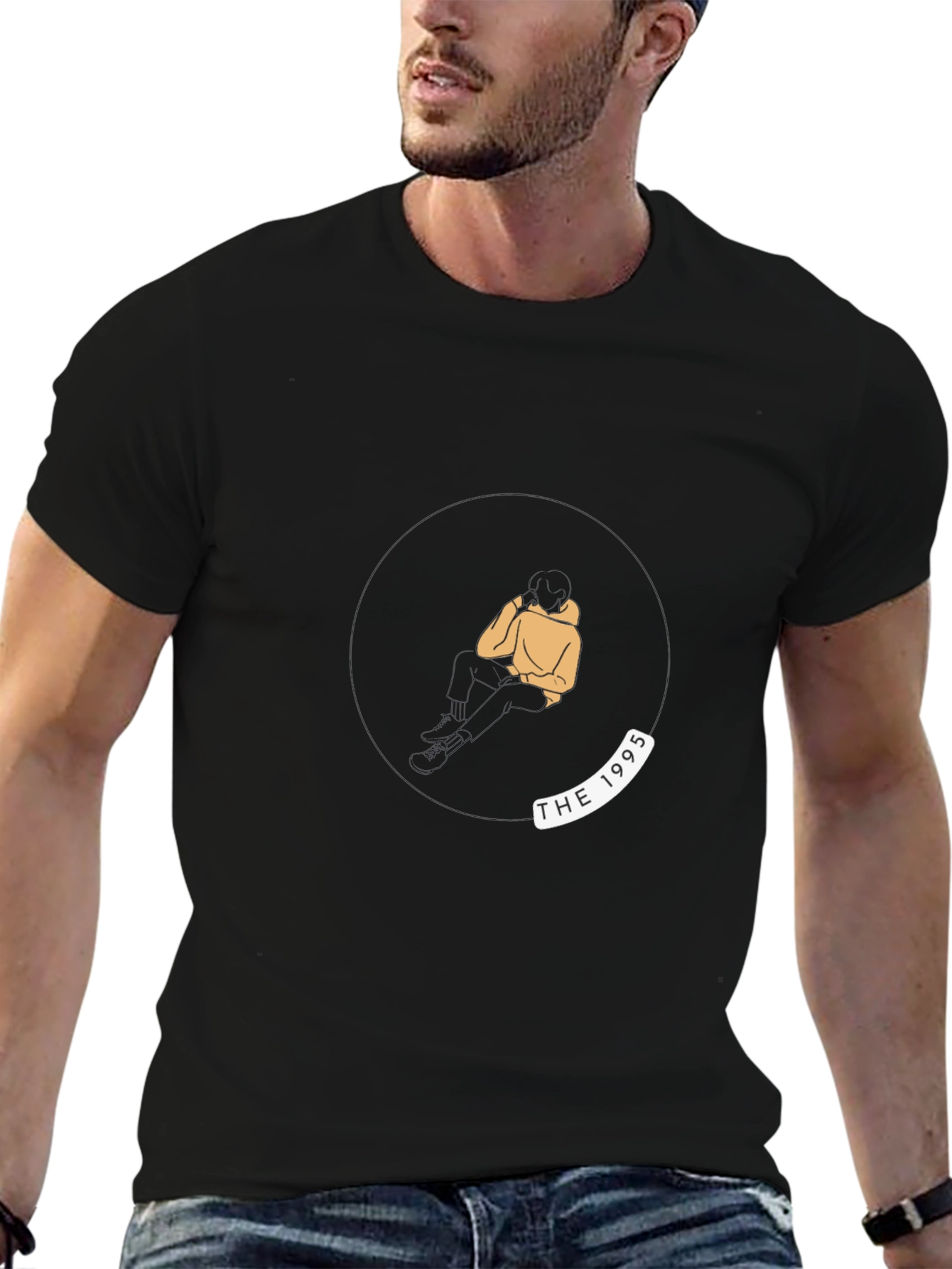 The 1995 Black Graphic Tee