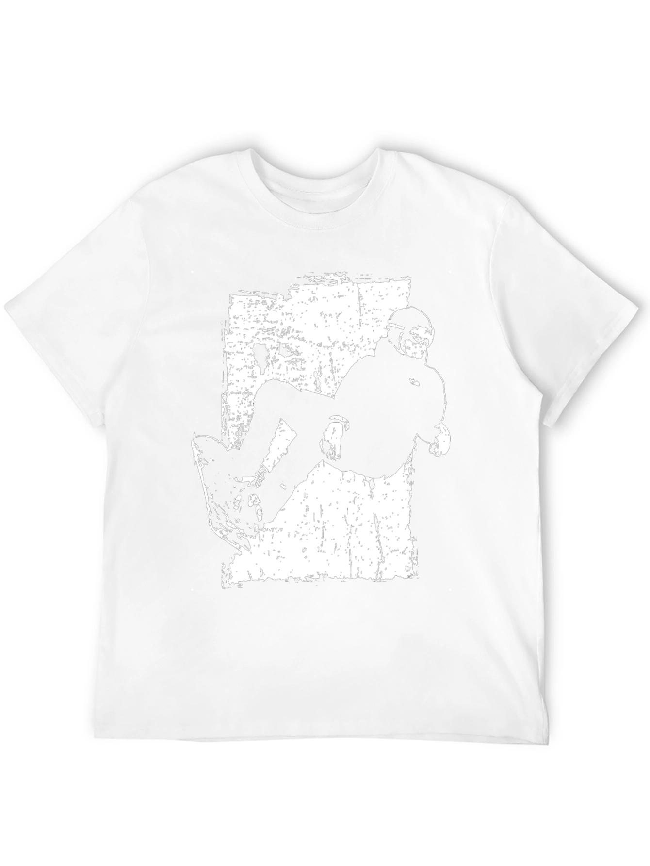 Black Skater Graphic T-Shirt