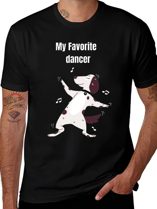 Dancing Dog T-Shirt - My Favorite Dancer