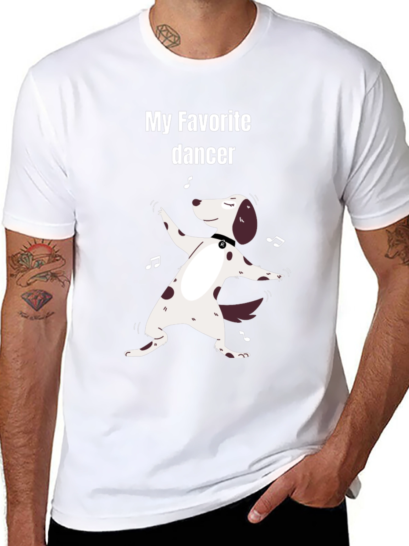 Dancing Dog T-Shirt - My Favorite Dancer