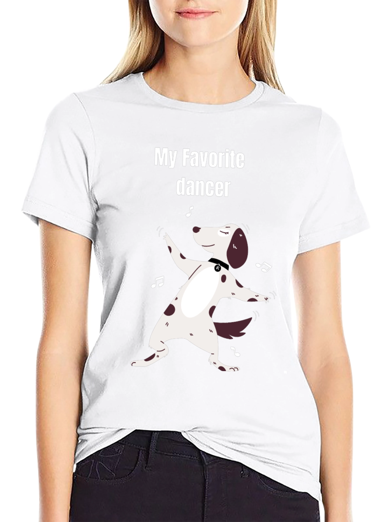 Dancing Dog T-Shirt - My Favorite Dancer