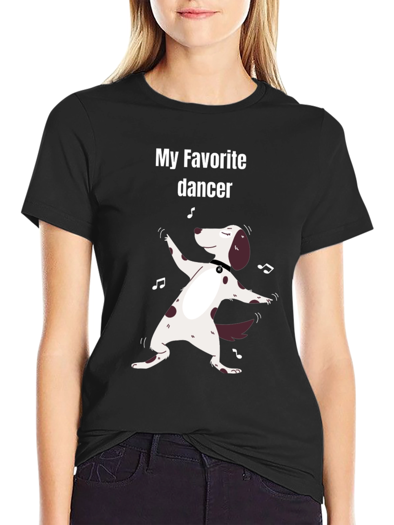 Dancing Dog T-Shirt - My Favorite Dancer