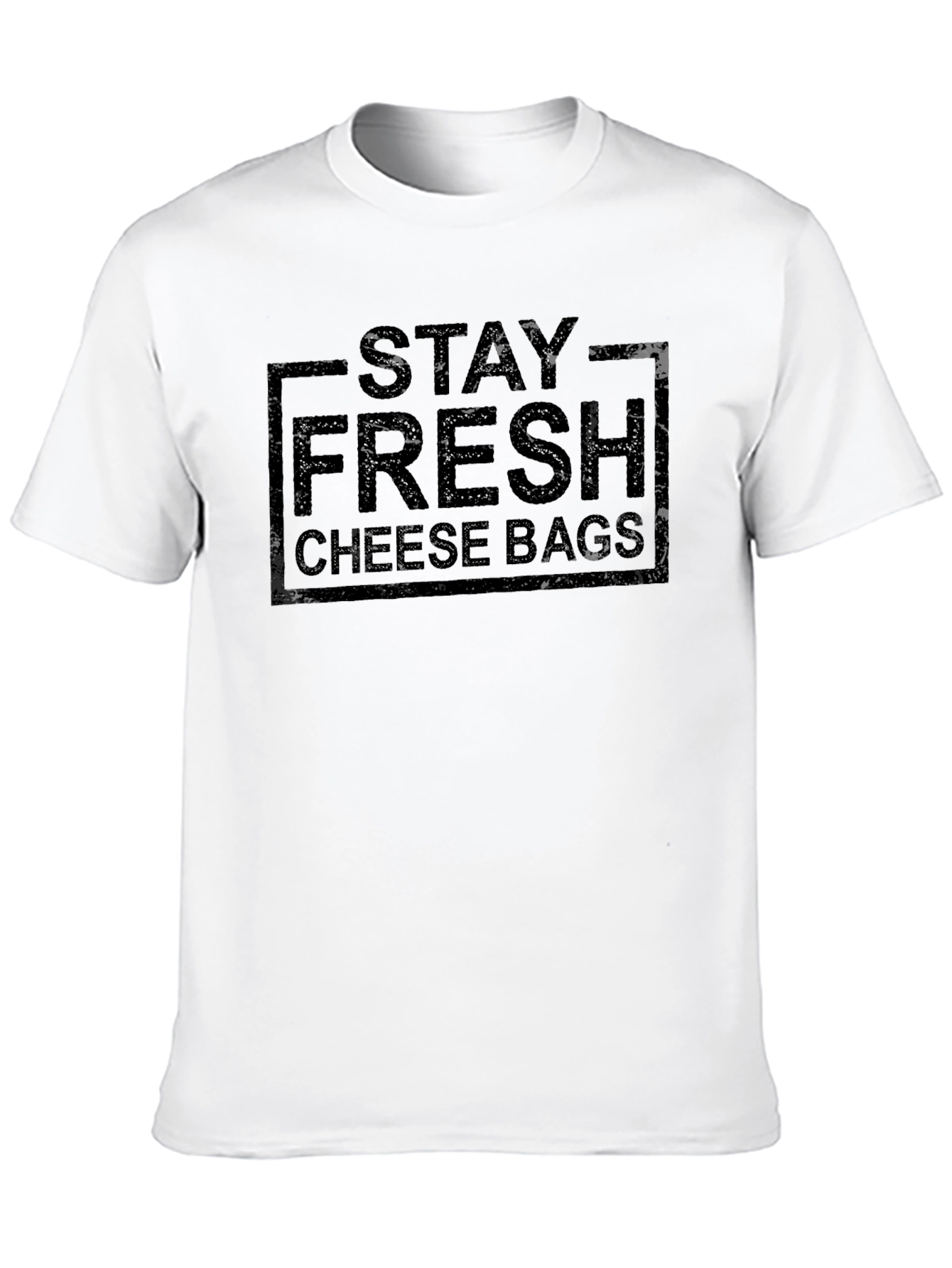 Stay Fresh Cheese Bags Graphic T-Shirt