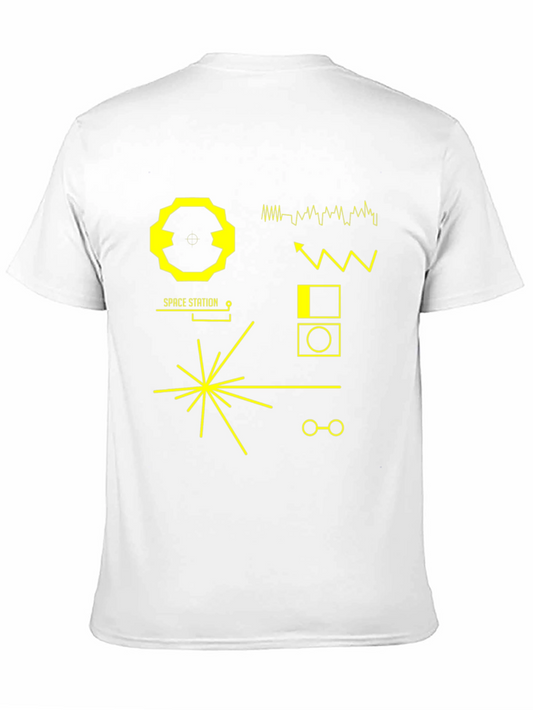 Voyager Golden Record T-Shirt - Space Exploration Tee