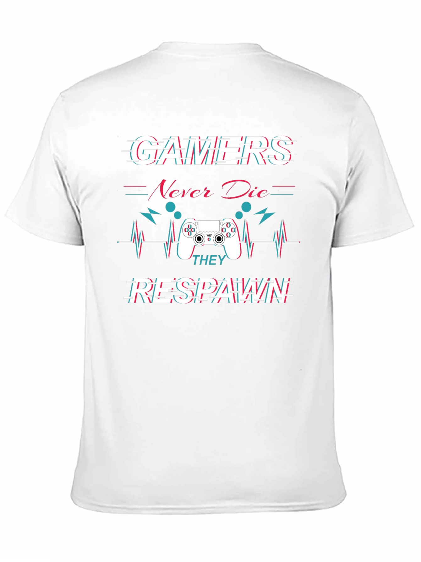 Gamer Never Die Respawn T-Shirt