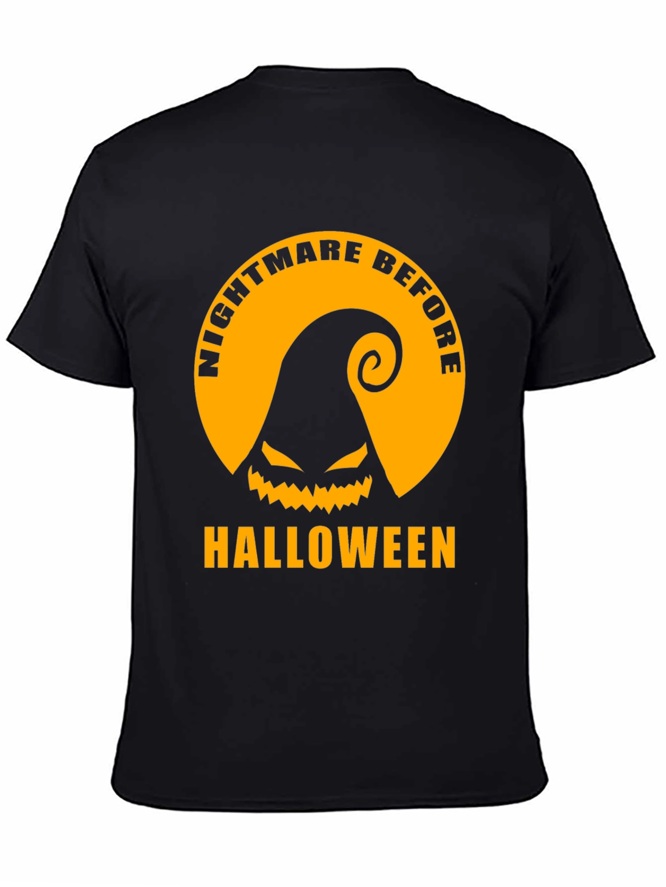 Nightmare Before Halloween Graphic Tee - Black